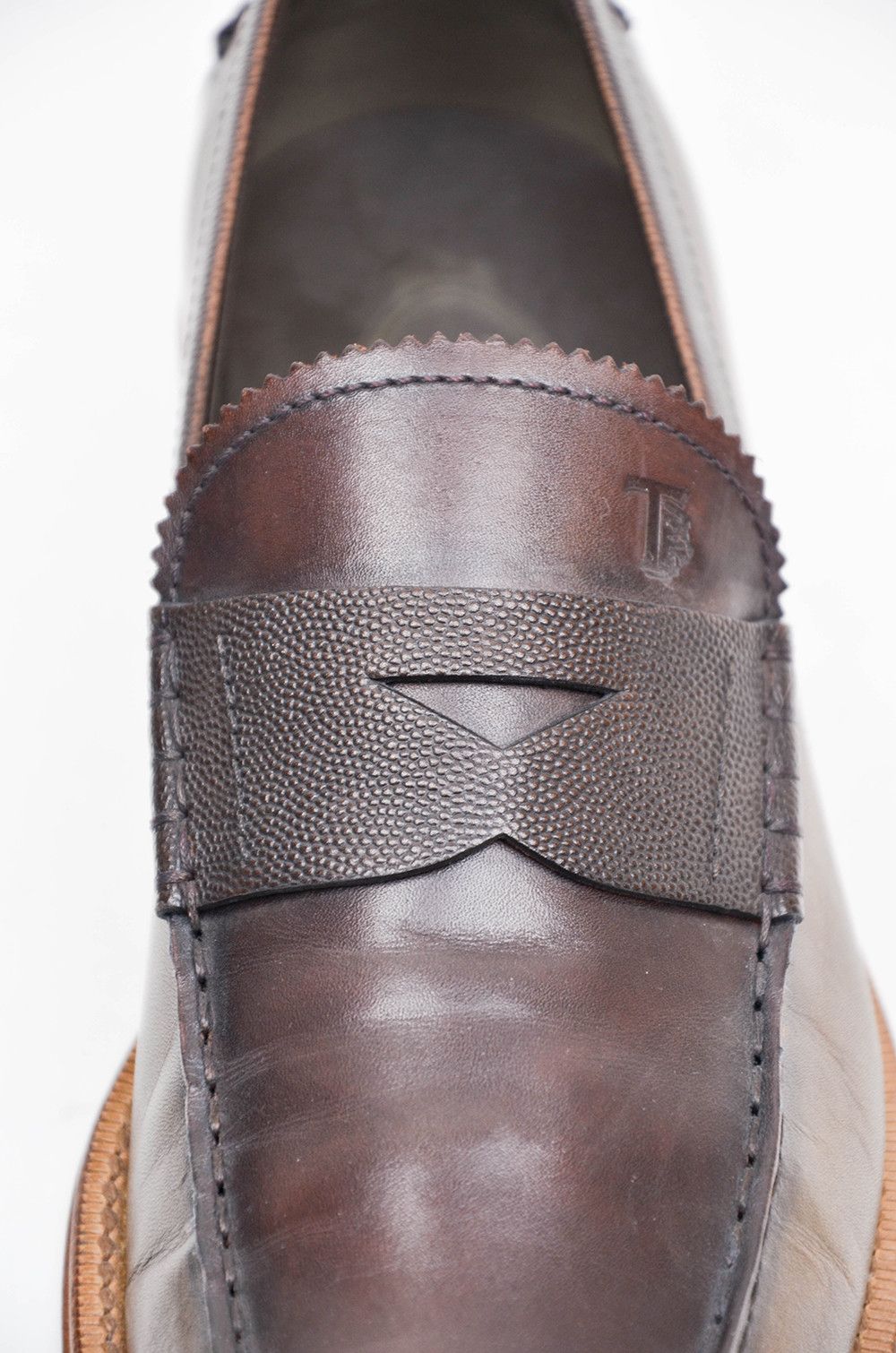 Tod's TOD’S Men’s Brown Leather Penny Loafers – Size 7 Size US 7 / EU 40 - 9 Thumbnail