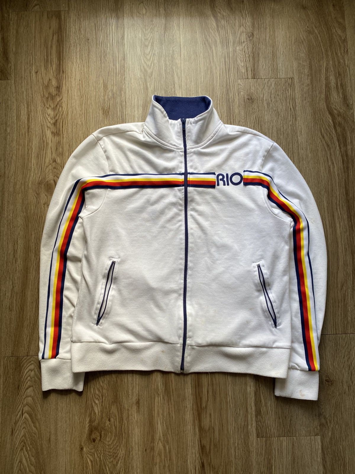 Guess Y2K Guess Rio Brazil Zip Up Track Jacket Size US XL / EU 56 / 4 - 3 Thumbnail