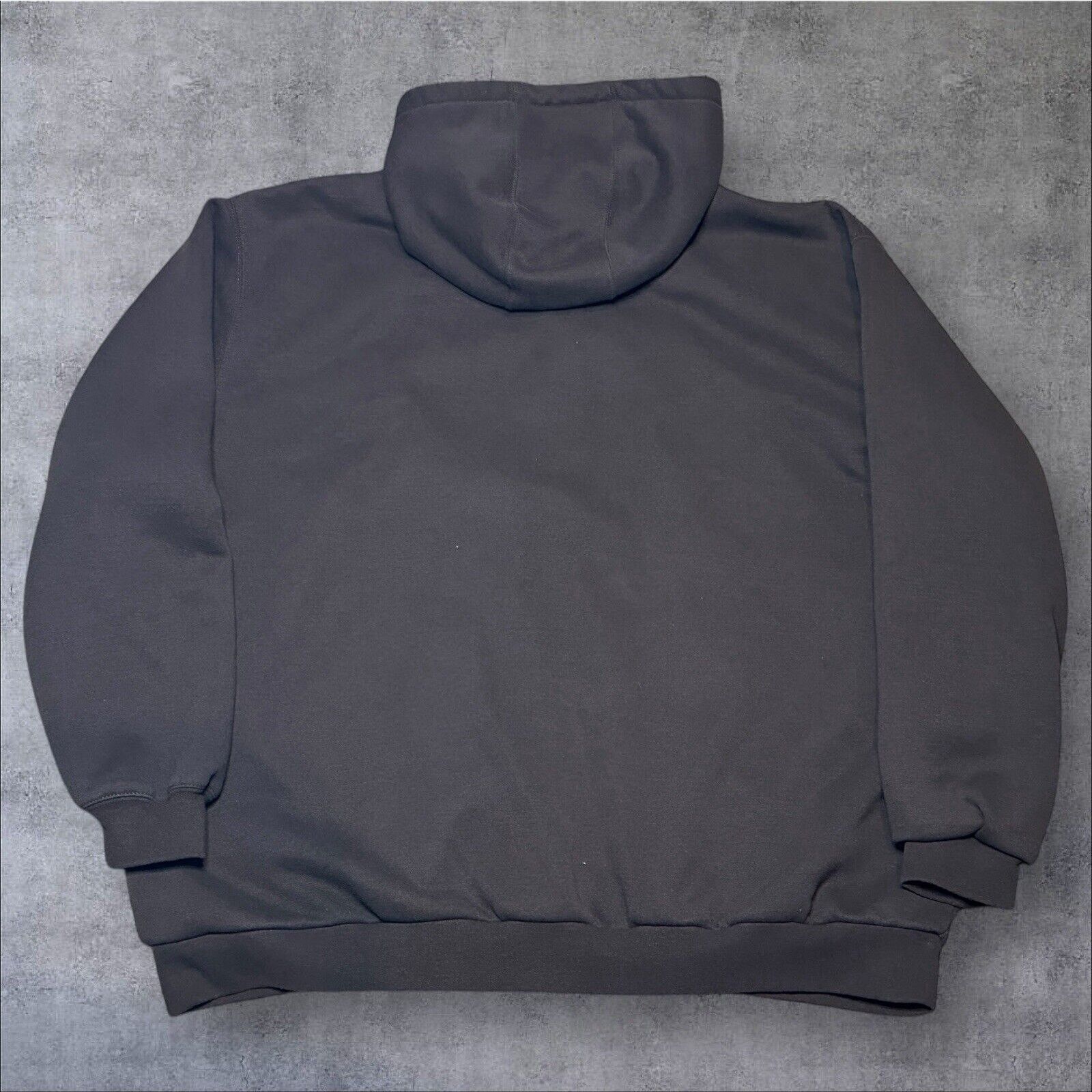 Carhartt Hoodie Men's 3XL Brown J149 DKB Mesh Lined Full Zip