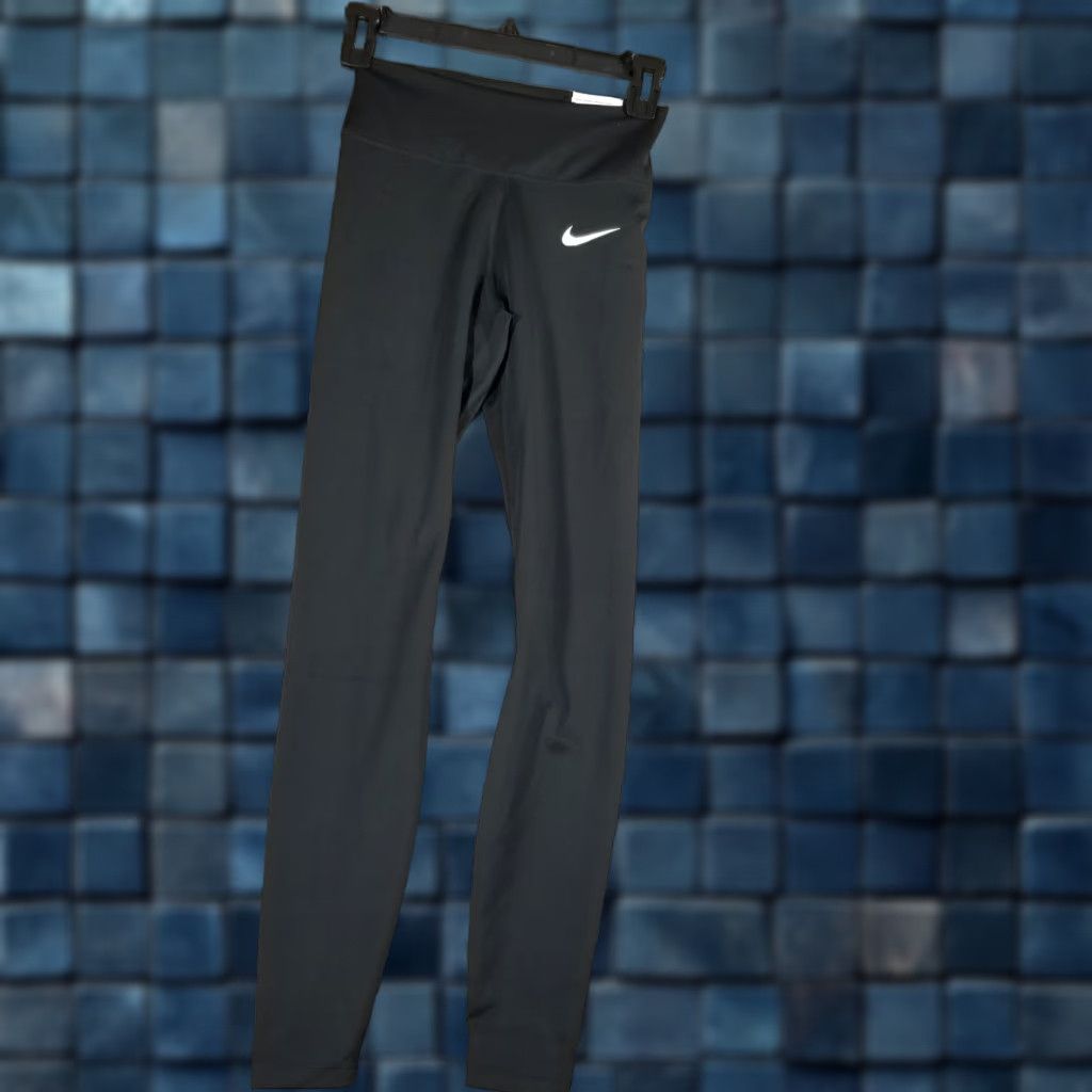 Nike Nike Women's XS Black Dri-Fit Tights Team One Compression Size 26" / US 2 / IT 38 - 1 Thumbnail