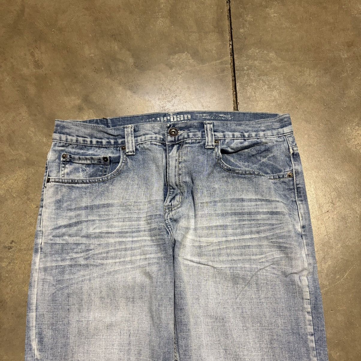 Urban Pipeline Vintage Y2K Urban Pipeline Light Wash Denim Jeans Straight Size US 34 / EU 50 - 5 Thumbnail