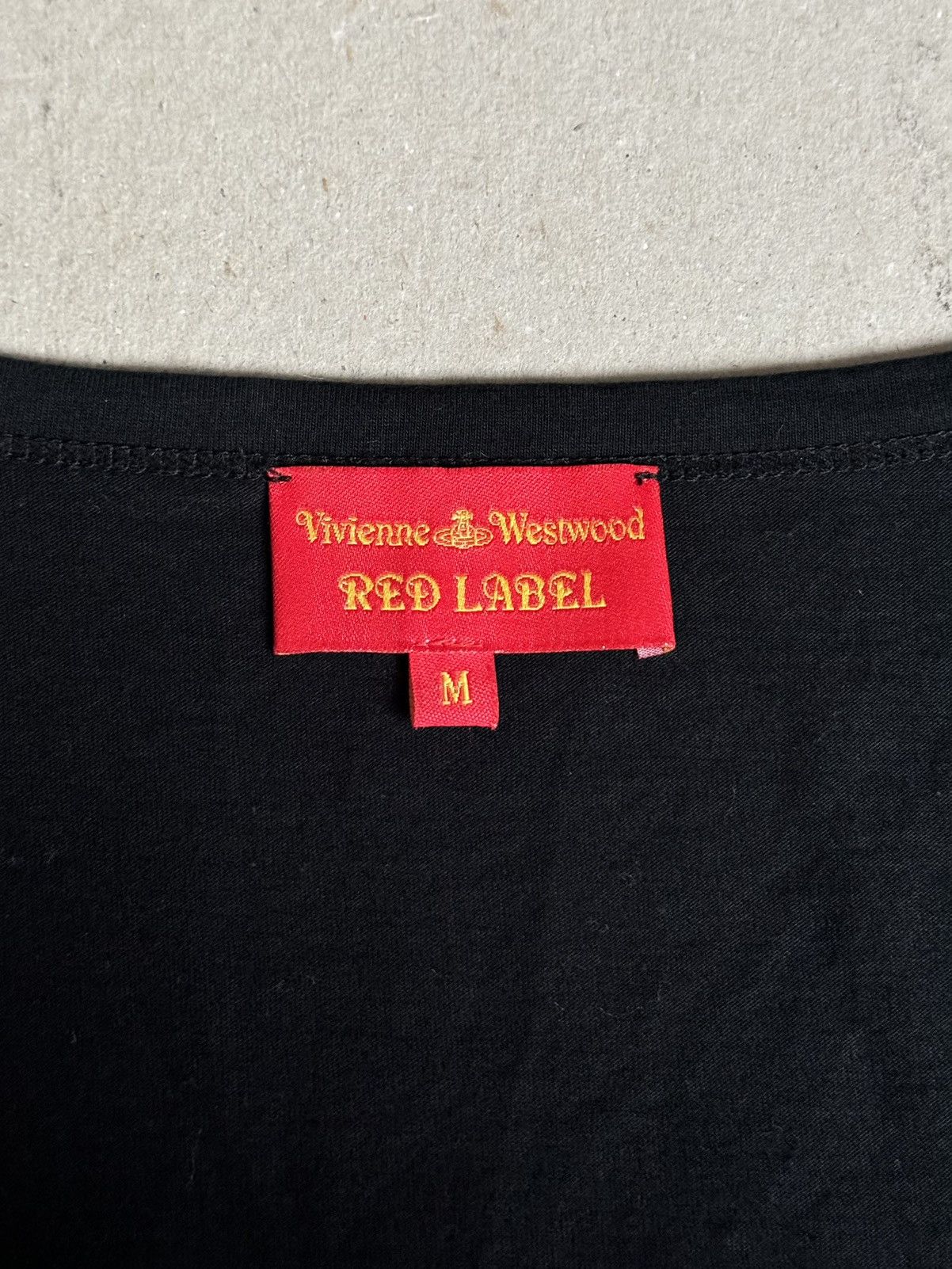 Vivienne Westwood Vivienne Westwood black top blouse with planet logo Size M / US 6-8 / IT 42-44 - 3 Thumbnail
