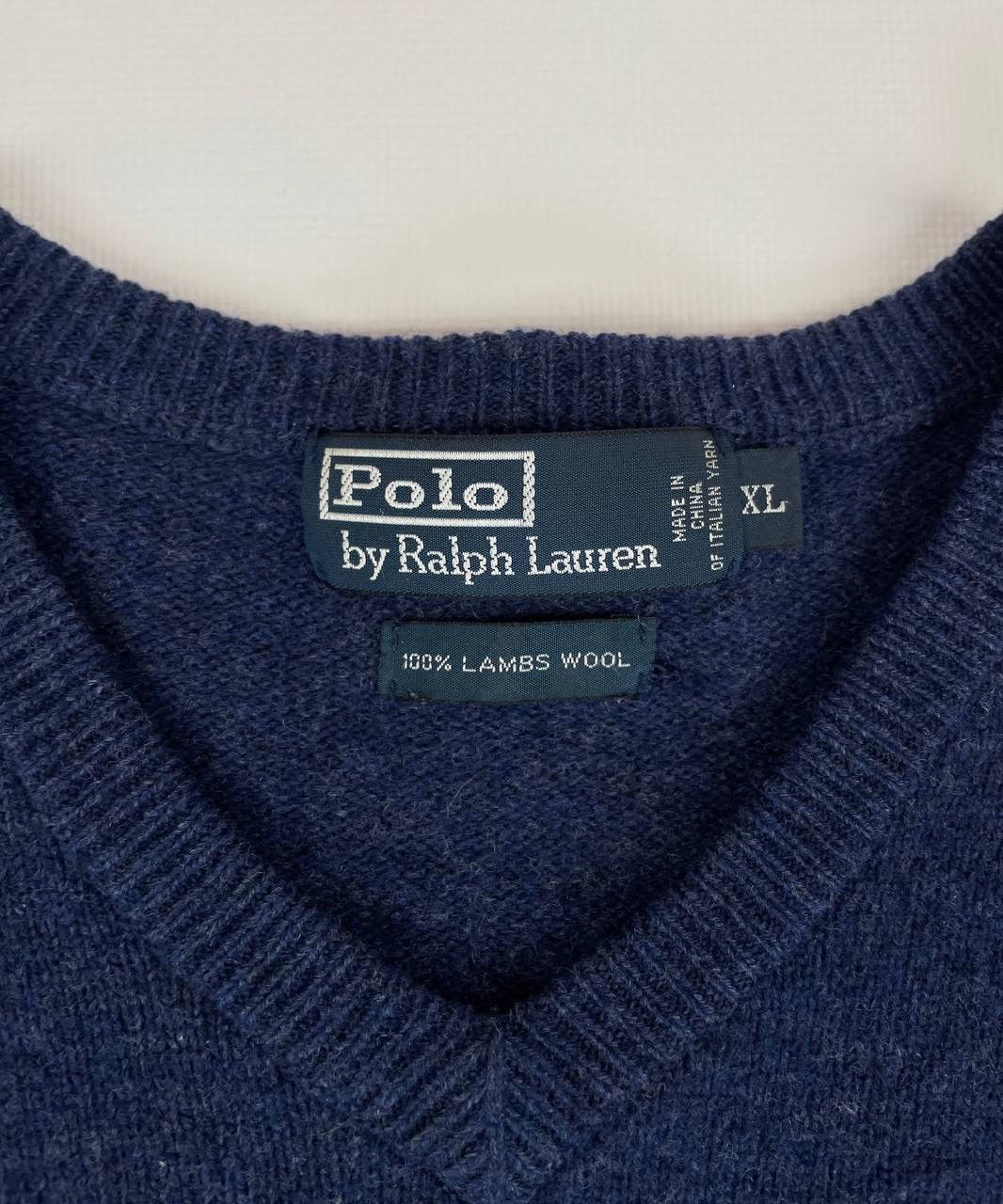Polo Ralph Lauren Polo Ralph Lauren Lamb Wool Sweater Size US XL / EU 56 / 4 - 4 Thumbnail