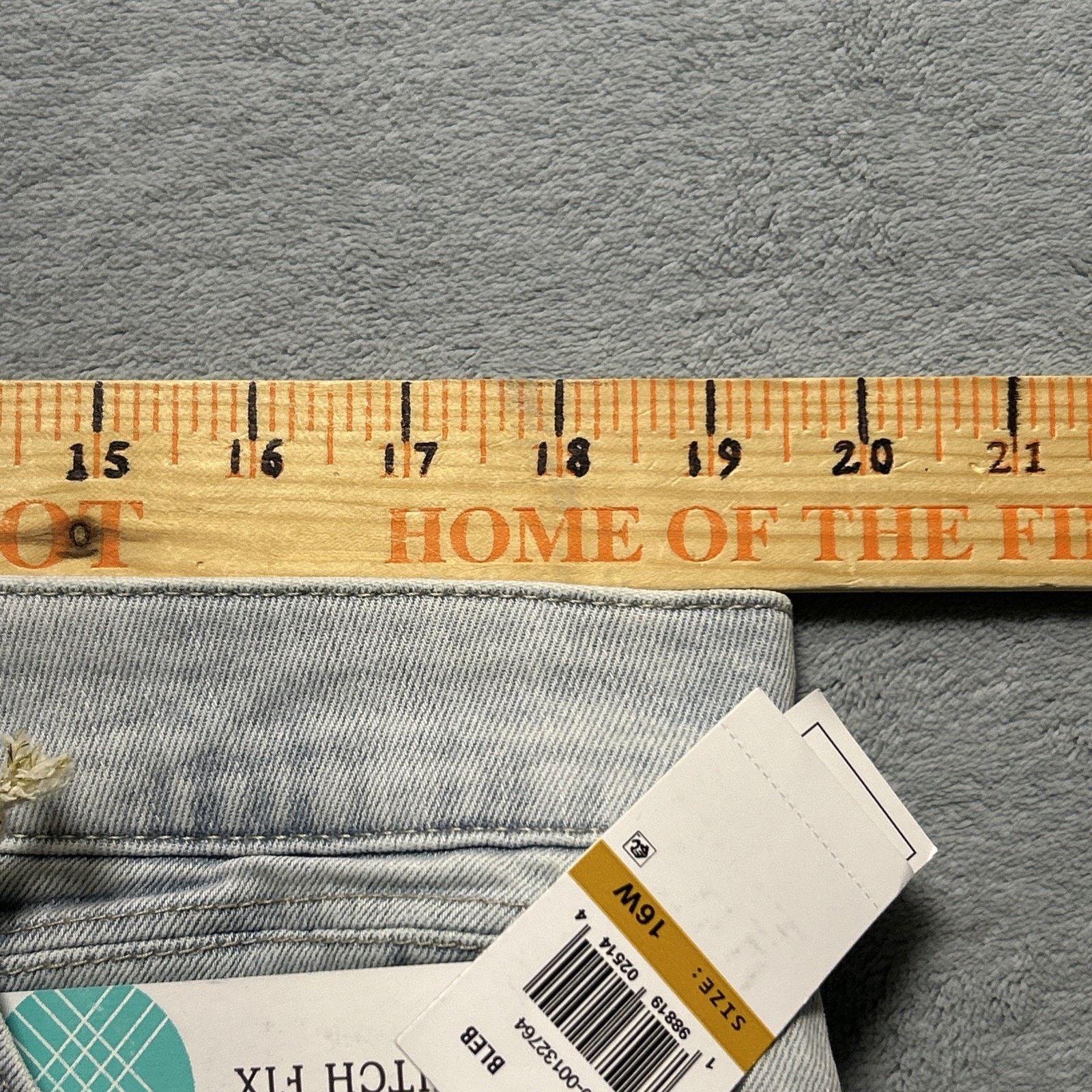JNCO Beyond Baggy Jeans Women 16w 39x27 Raw Hem Hamilton Wide Leg Size 38" / US 16 / IT 52 - 10 Thumbnail