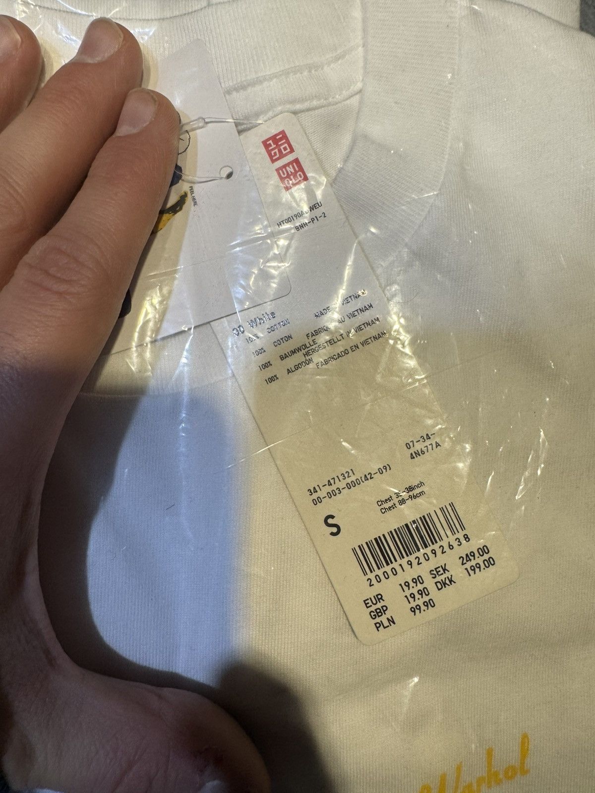 Andy Warhol × Kaws × Uniqlo Kaws x Uniqlo x Andy Warhol T-shirt Blue Size US S / EU 44-46 / 1 - 4 Thumbnail