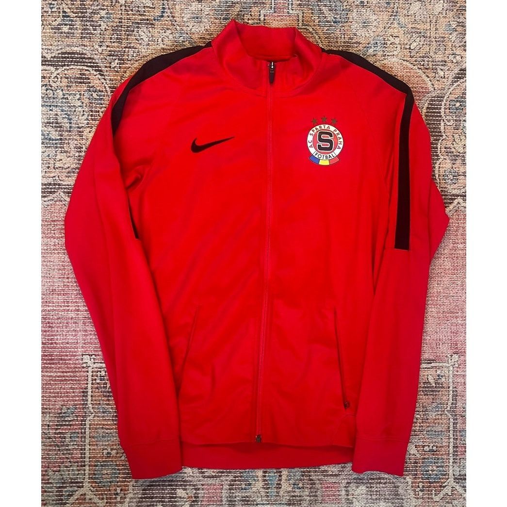 Nike AC Sparta Praha Nike Football Training Jacket Red Size S Size US S / EU 44-46 / 1 - 1 Thumbnail