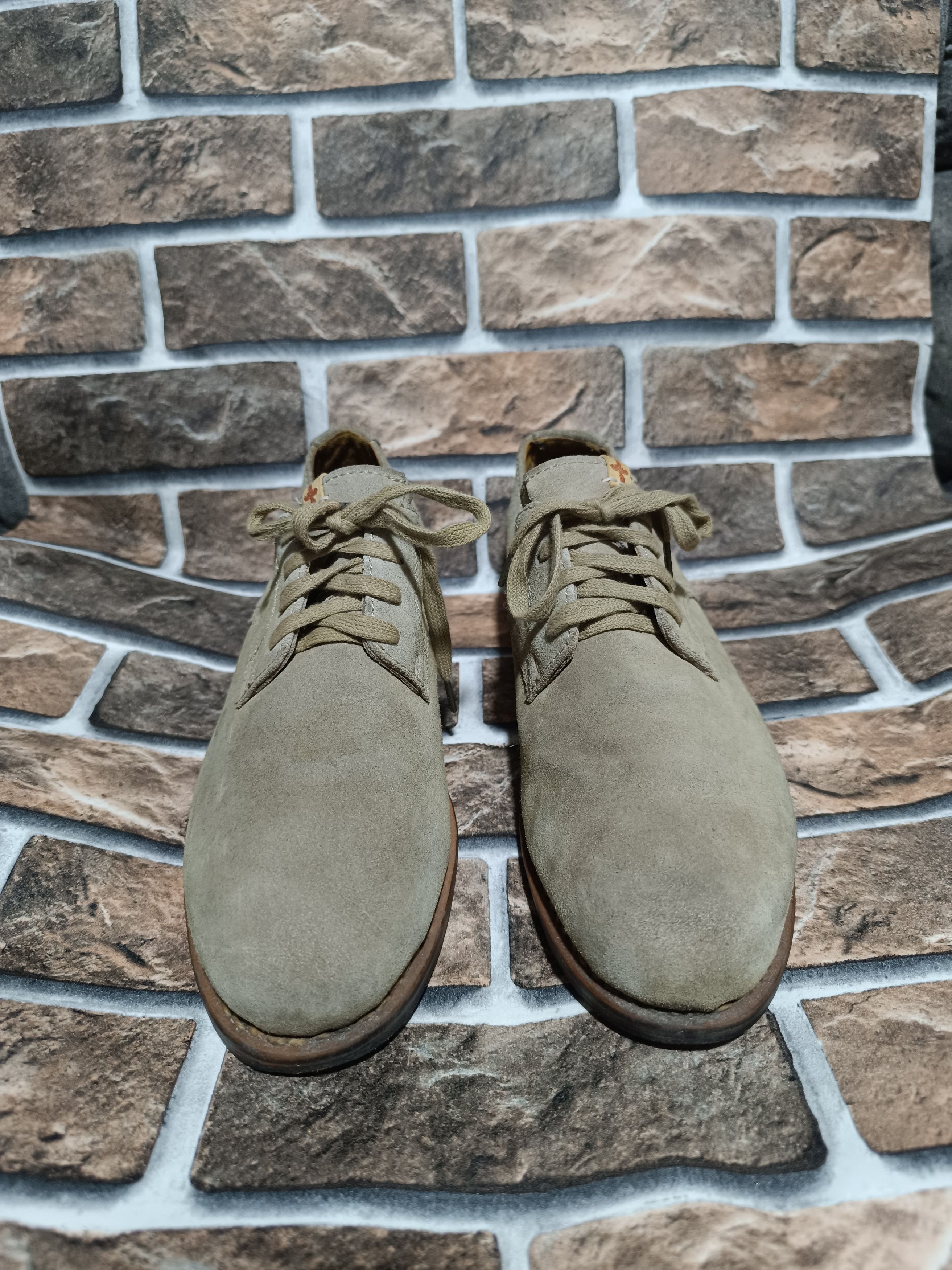Visvim Calloway folk suede derby Size US 8.5 / EU 41-42 - 3 Thumbnail
