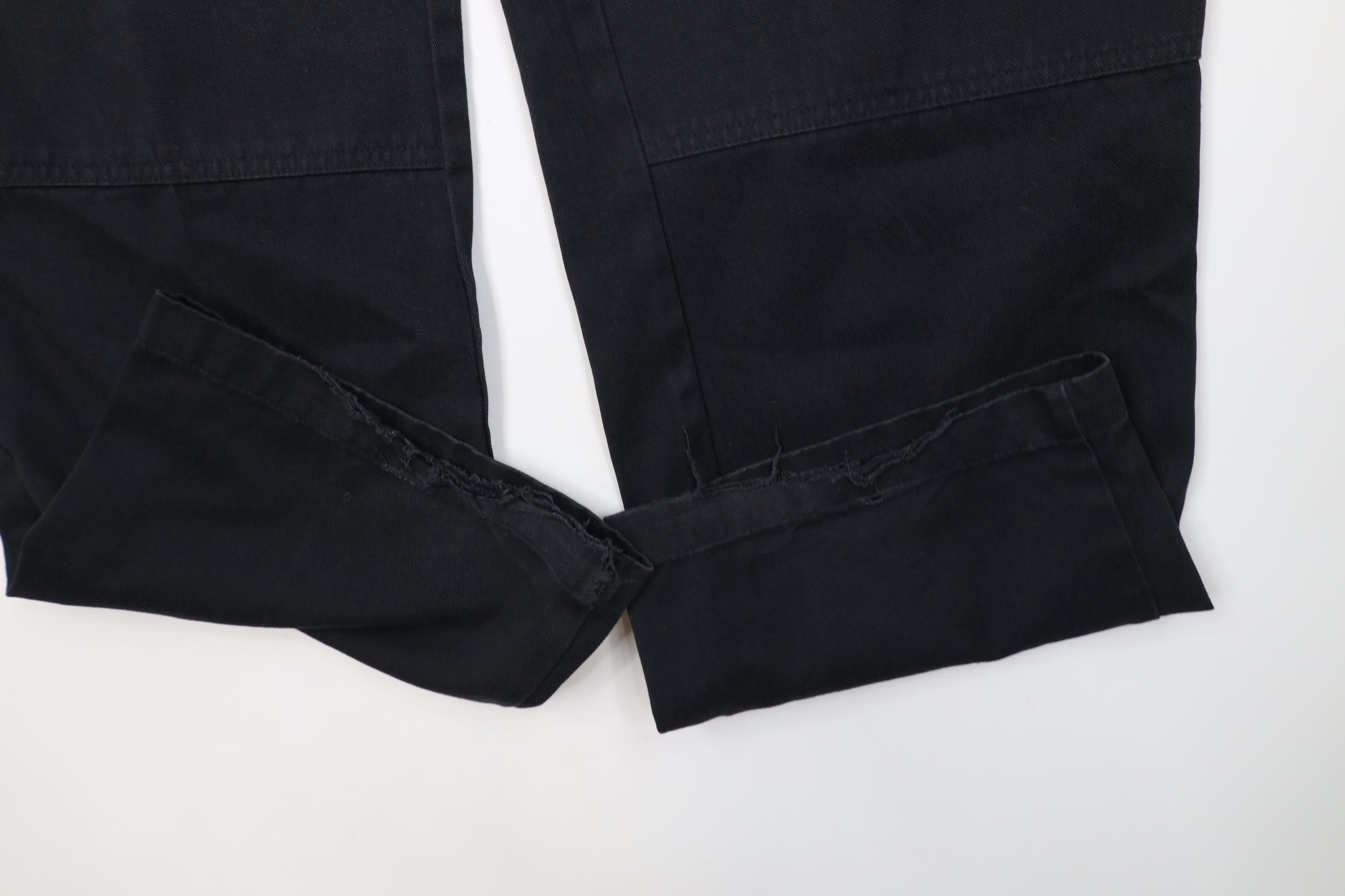 Dickies Vintage Y2K Dickies Loose Double Knee Wide Leg Pants Black Size US 38 / EU 54 - 5 Thumbnail