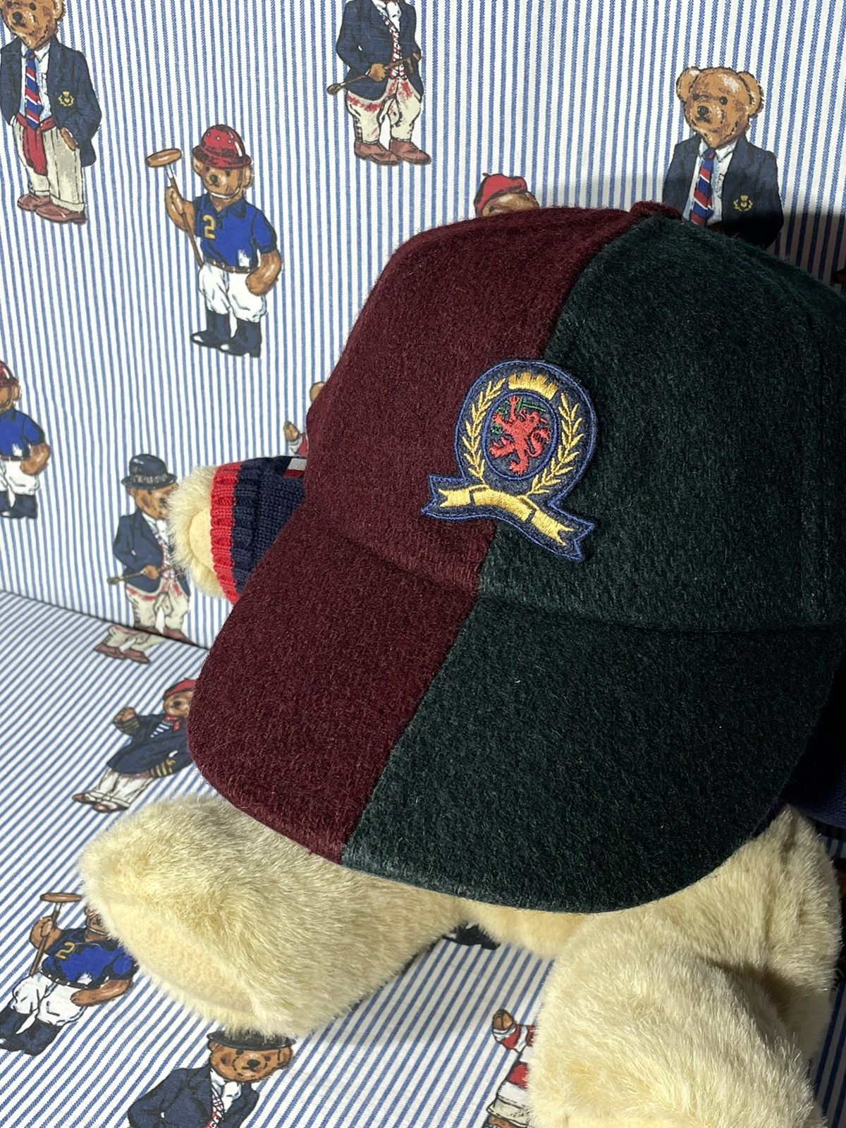 Tommy Hilfiger × Vintage Cap Tommy Hilfiger Lion Crest OG Vintage 90’s Size ONE SIZE - 3 Thumbnail