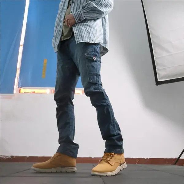 Japanese Brand Retro punk denim pants Size US 32 / EU 48 - 3 Thumbnail