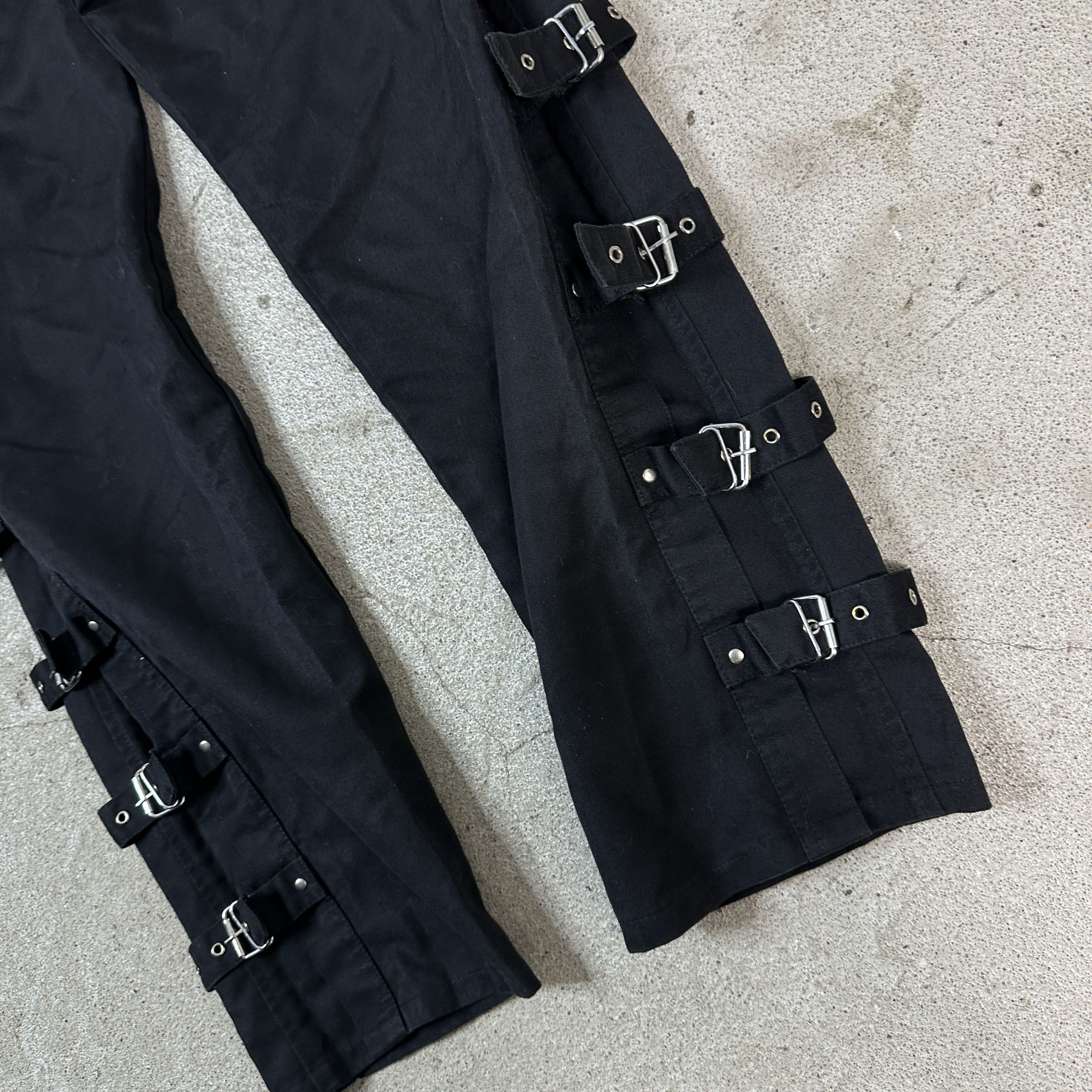 Vintage Goth Vintage Straps Trousers Size US 34 / EU 50 - 10 Thumbnail