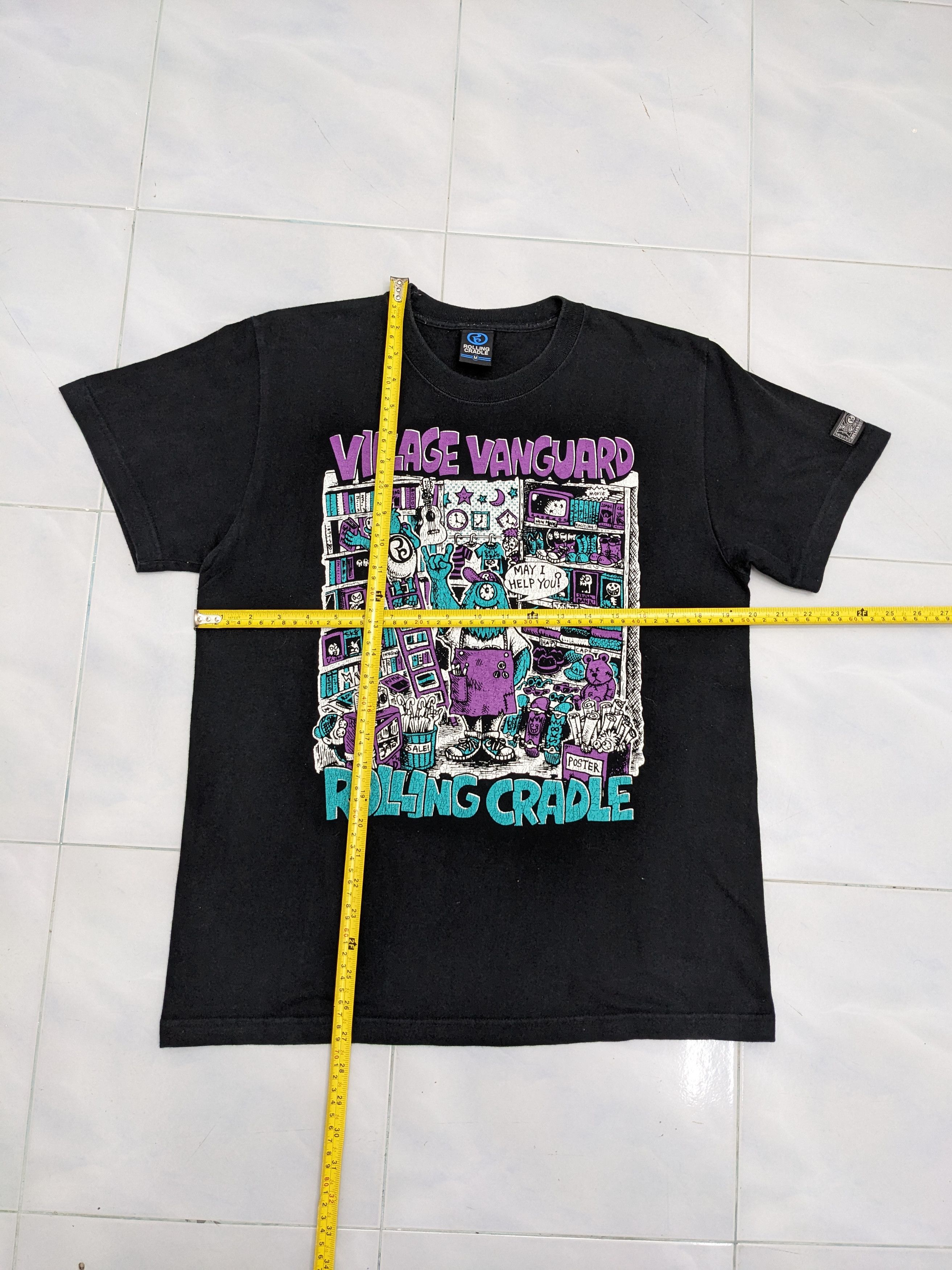 Expert Horror VILLAGE VANGUARD ROLLING CRADLE EXPERT HORROR TSHIRT Size US M / EU 48-50 / 2 - 7 Thumbnail