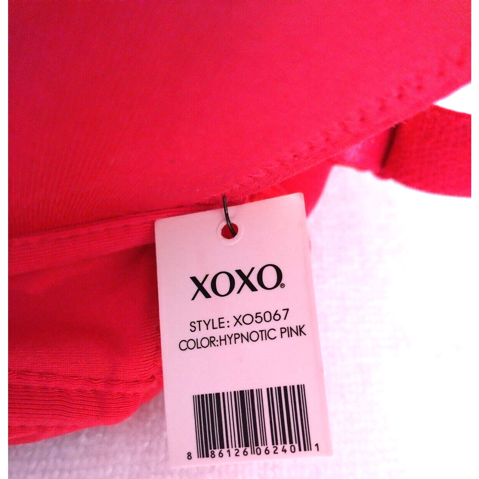XOXO XOXO Hypnotic Pink 40D 'See My Back!' Sexy Bra MSRP $28 NWT Size ONE SIZE - 6 Thumbnail