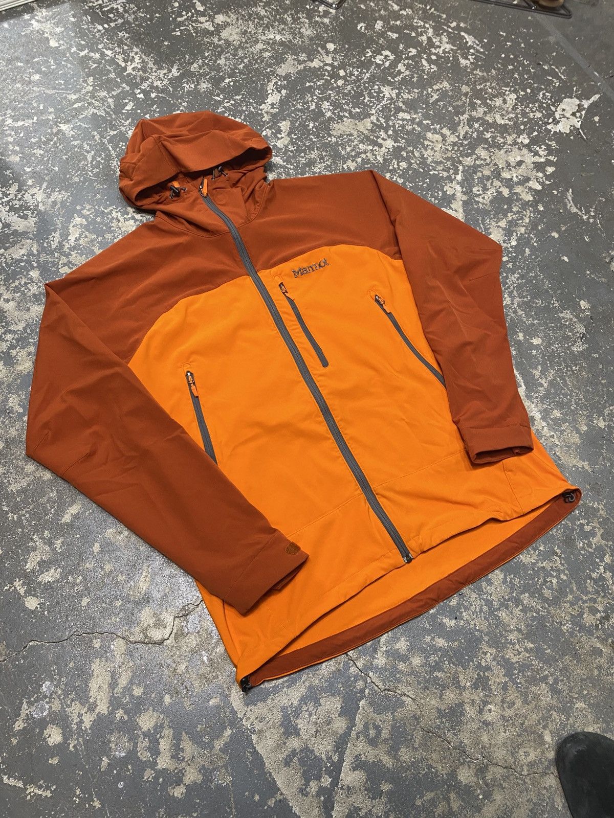 Marmot × Vintage Marmot Men’s Estes Softshell Windbreaker Jacket Size US L / EU 52-54 / 3 - 3 Thumbnail