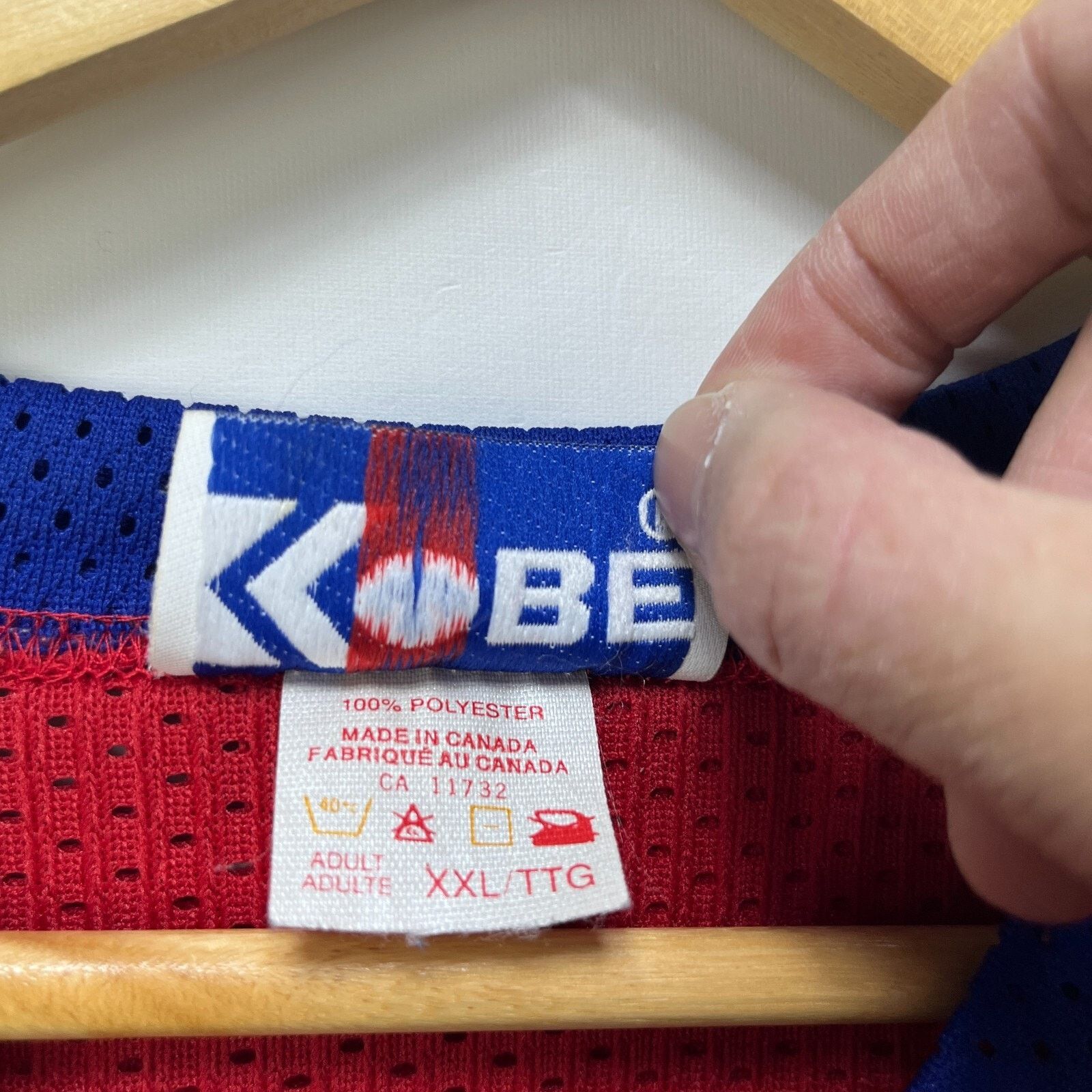 Vintage Vintage 90s Montreal Habs Canadiens Hockey Canada 2XL NHL Size US XXL / EU 58 / 5 - 5 Thumbnail