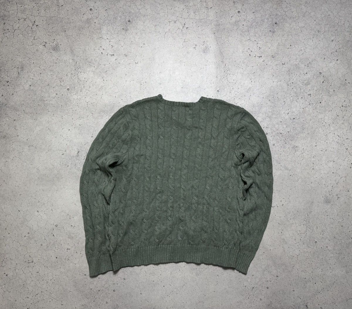 Polo Ralph Lauren Polo Ralph Lauren Knitted Cable Sweater PRL Size L Size US L / EU 52-54 / 3 - 9 Thumbnail