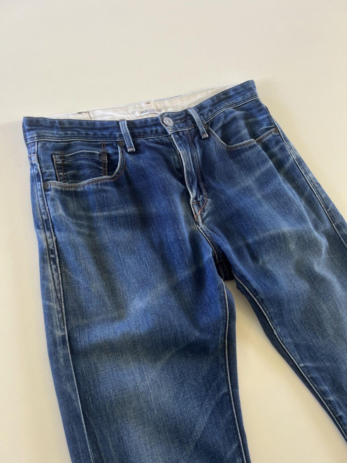 Levi's Vintage Levis Strauss Made Crafted Denim Jeans Size 30" Size US 30 / EU 46 - 2 Thumbnail