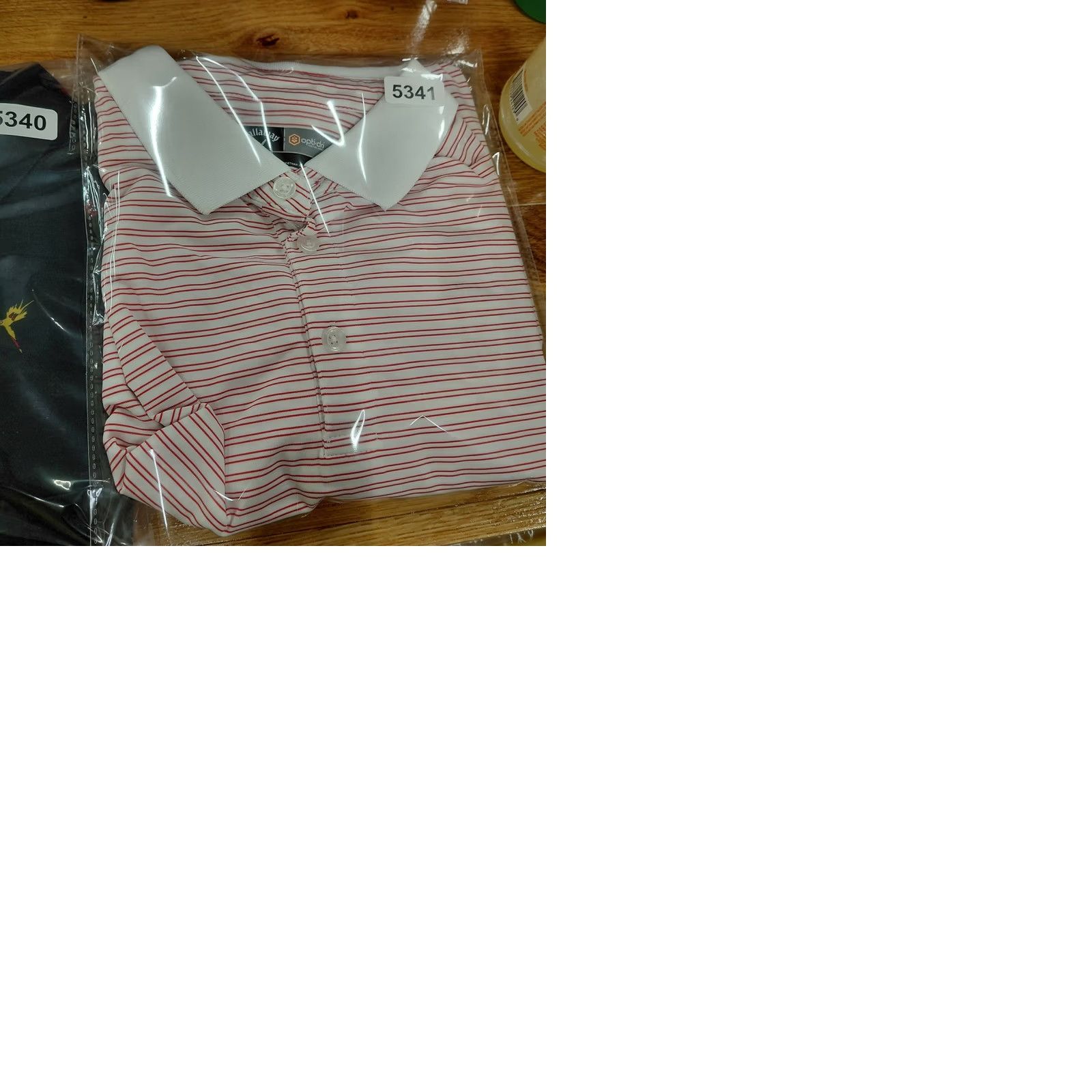 Callaway Callaway Opti Dri Polo Shirt Men's Size S Red Striped Short Sleeve EUC Size US S / EU 44-46 / 1 - 10 Thumbnail