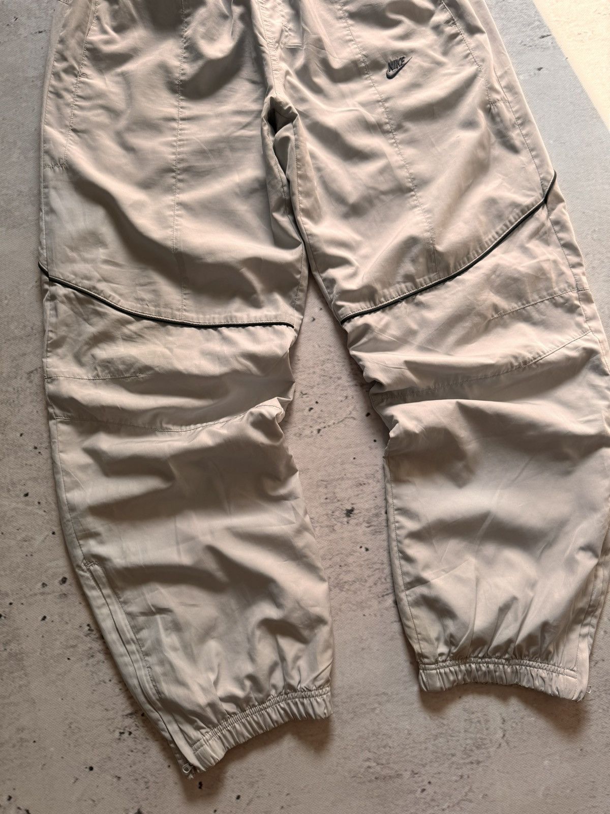 Nike × Vintage NIKE VINTAGE BASIC LOGO OVERSIZE BAGGY PANTS Size US 32 / EU 48 - 2 Thumbnail