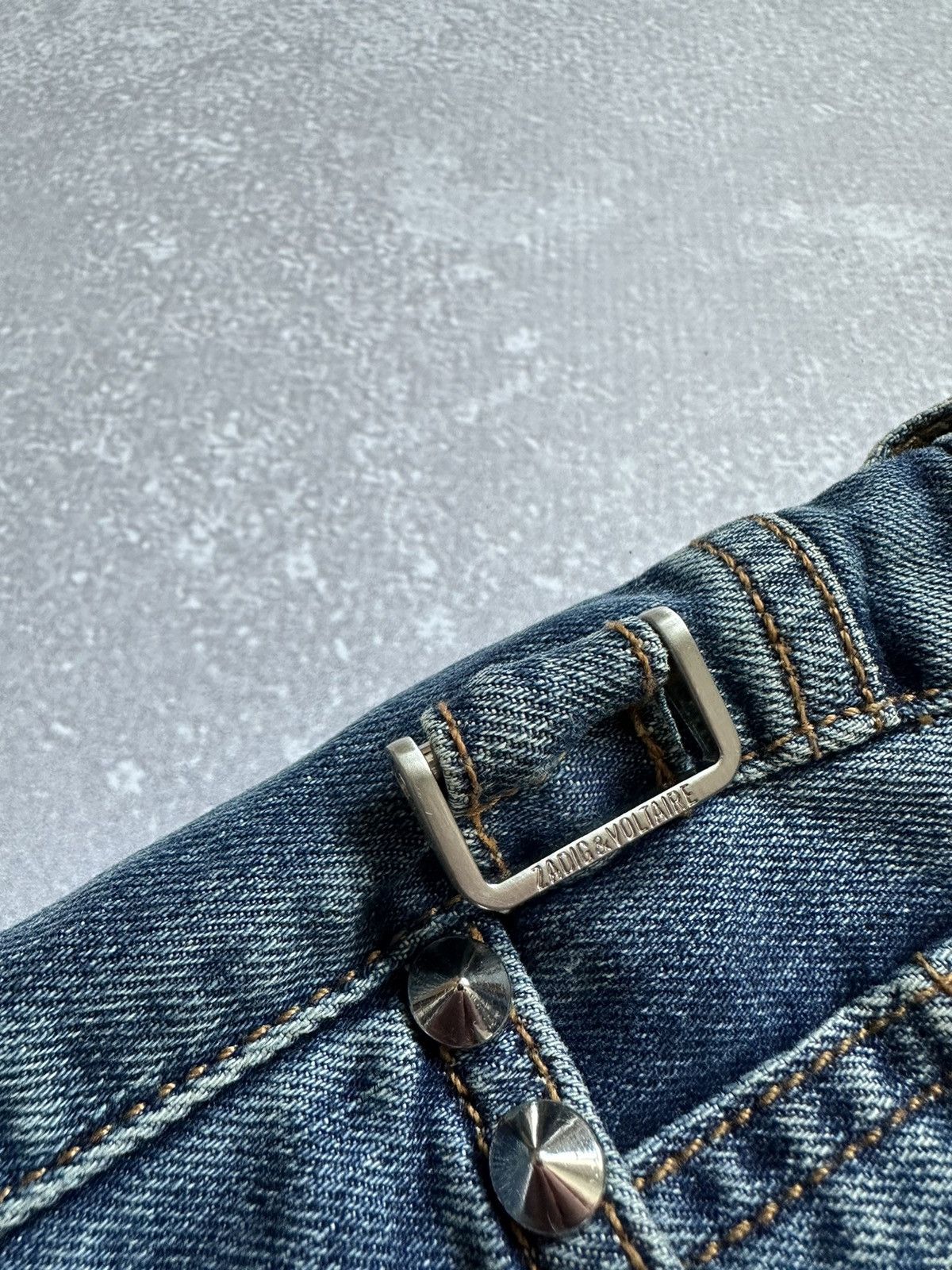 Zadig & Voltaire Womens jeans Zadig Voltaire Size 29 Color Blue Avantgarde Size 29" - 6 Thumbnail