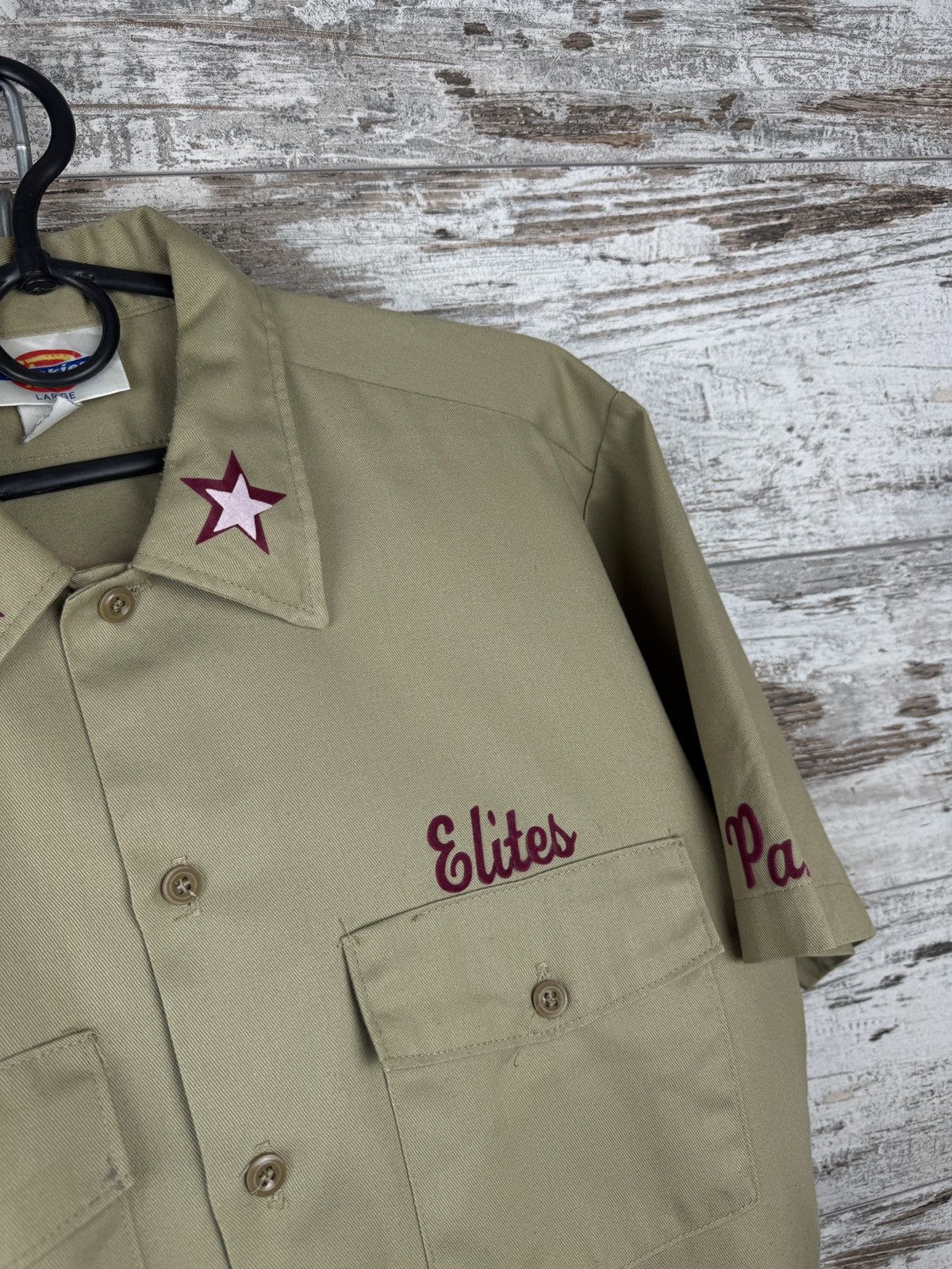 Dickies Mens Vintage Dickies Elites shirts button up rare workwear Size US L / EU 52-54 / 3 - 9 Thumbnail