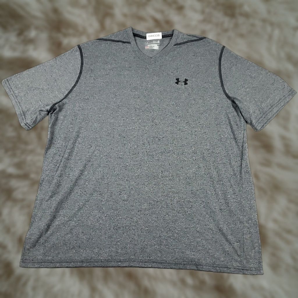 Under Armour Under Armour T Shirt Mens XL Gray Active Work Out Short Sleeve Size US XL / EU 56 / 4 - 1 Thumbnail
