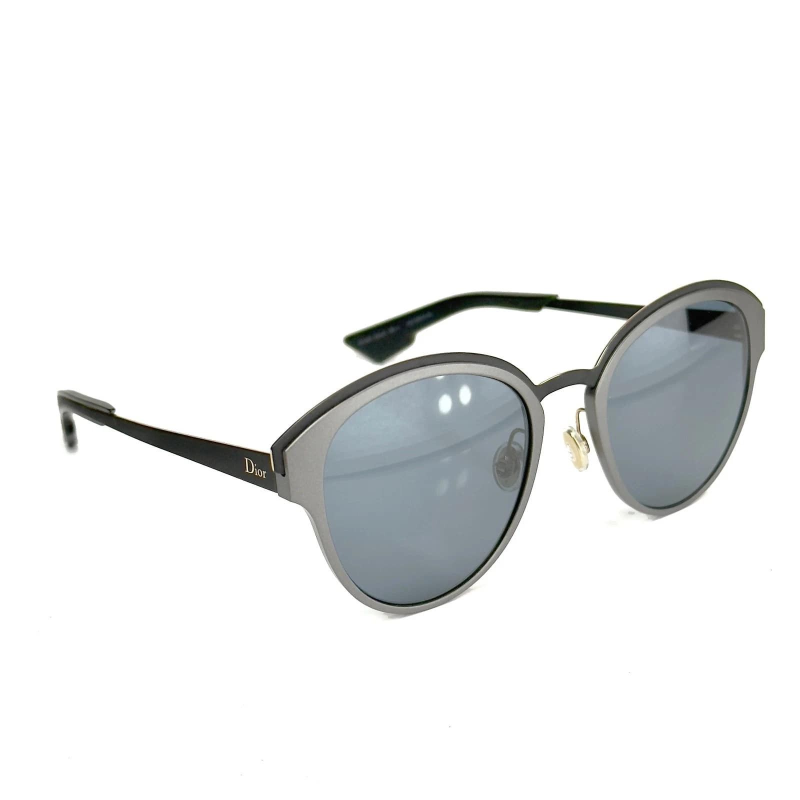 Christian Dior Monsieur CHRISTIAN DIOR DIORSUN SUN Matte Black Sunglasses Authentic Size ONE SIZE - 5 Thumbnail