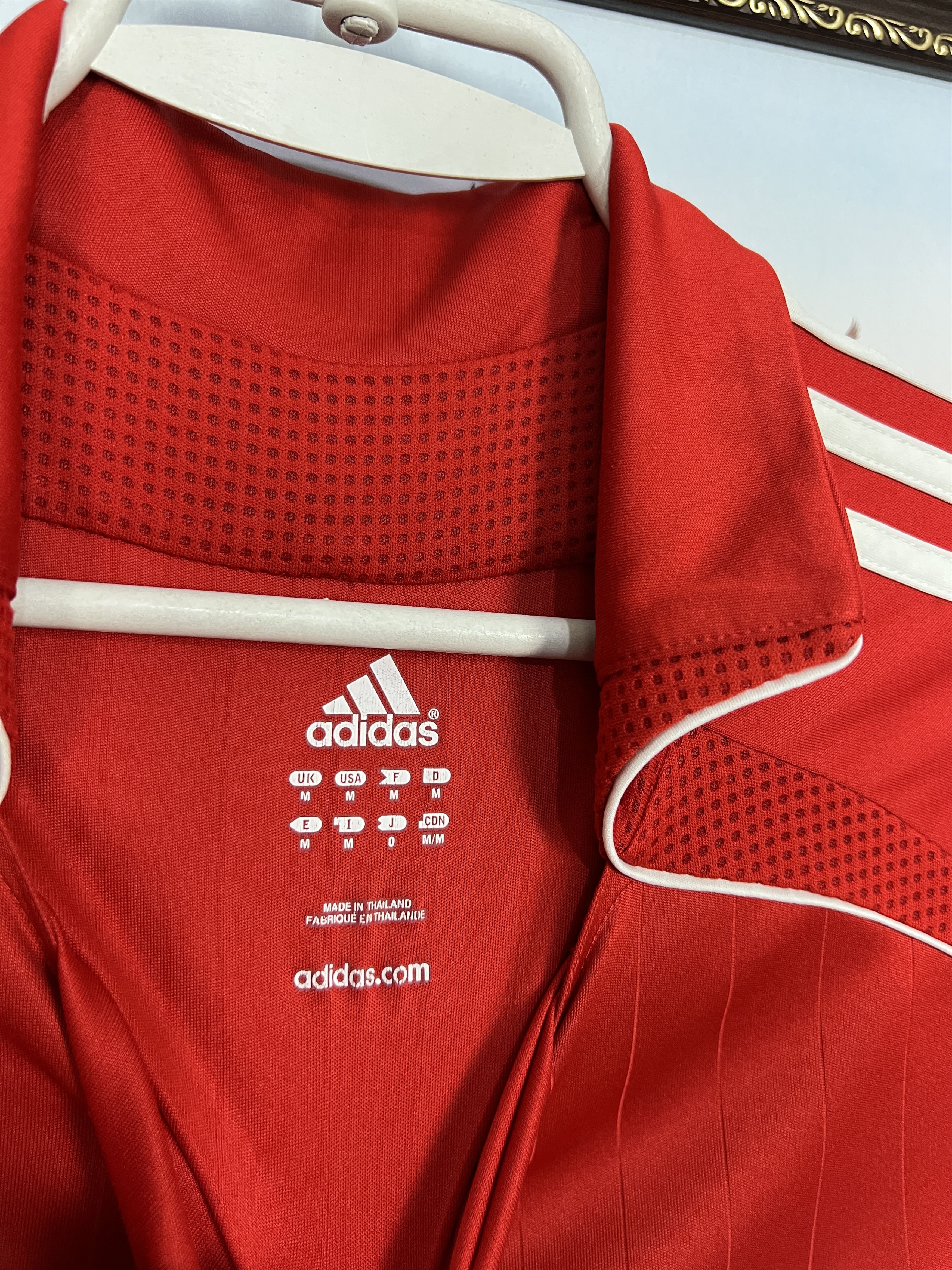 Adidas Liverpool football shirt 2006 Soccer Jersey Trikot Rare Size US M / EU 48-50 / 2 - 7 Thumbnail