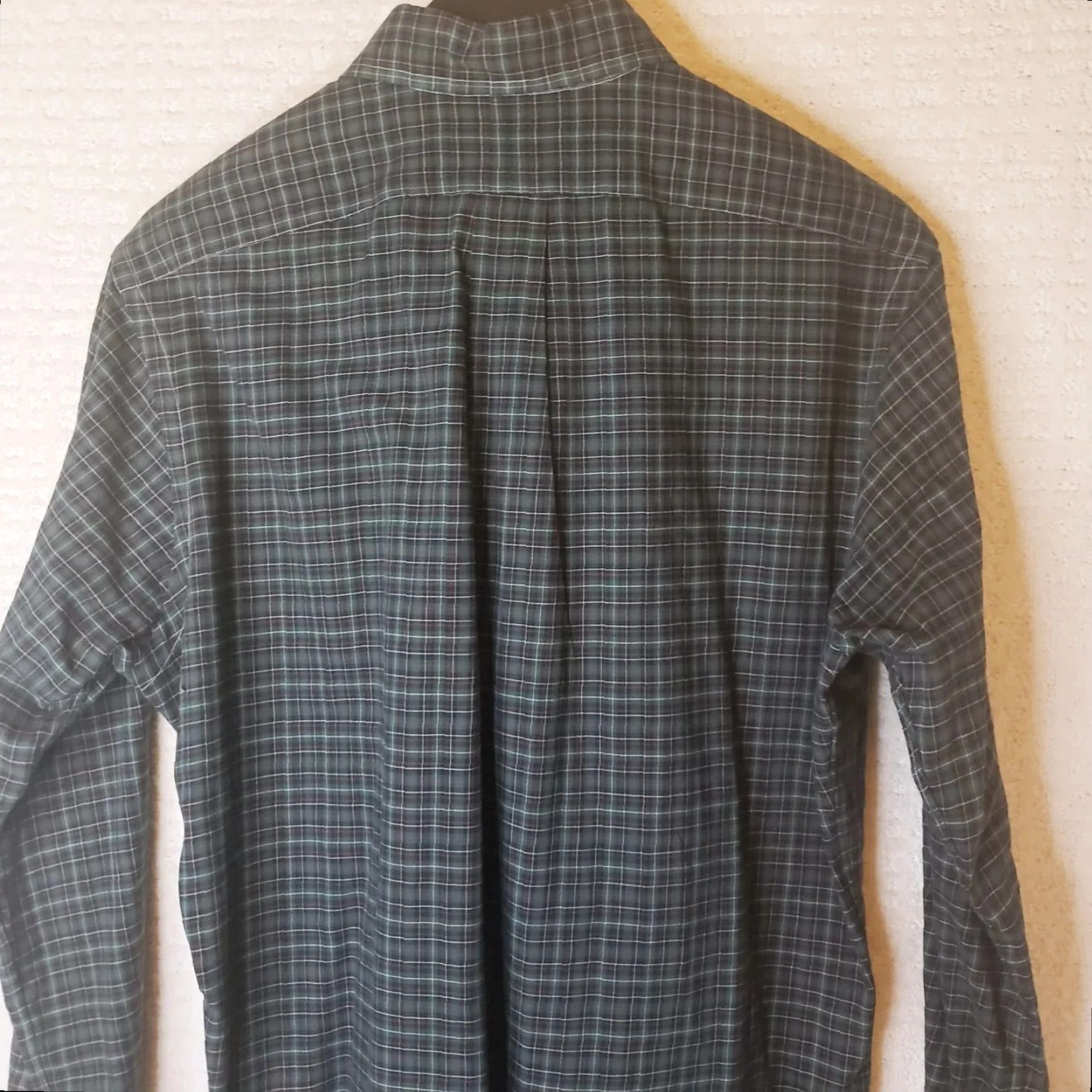 Ralph Lauren Ralph Lauren Mens M Green Plaid Button-Down Cotton Long Sleeve Shirt Classic Fit Size US M / EU 48-50 / 2 - 6 Thumbnail