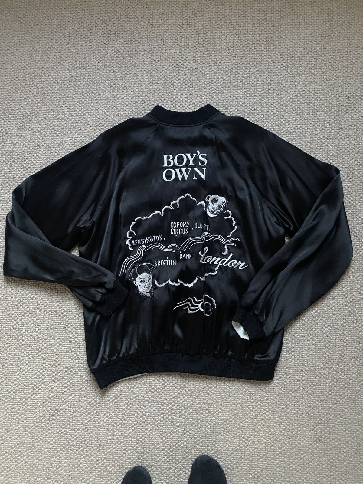 TOGA VIRILIS Toga Virilis × Boy's Own embroidered bomber jacket Size US XL / EU 56 / 4 - 3 Thumbnail