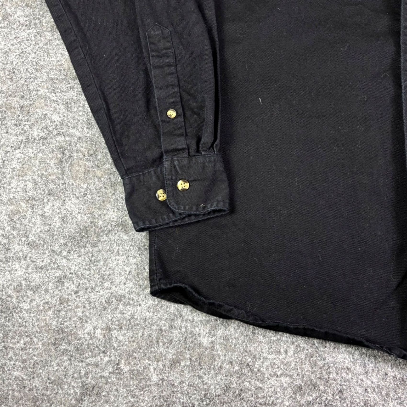 Harley Davidson Harley-Davidson Mens Black Cotton Embroidered Vehicle Operations Shirt Size US S / EU 44-46 / 1 - 6 Thumbnail