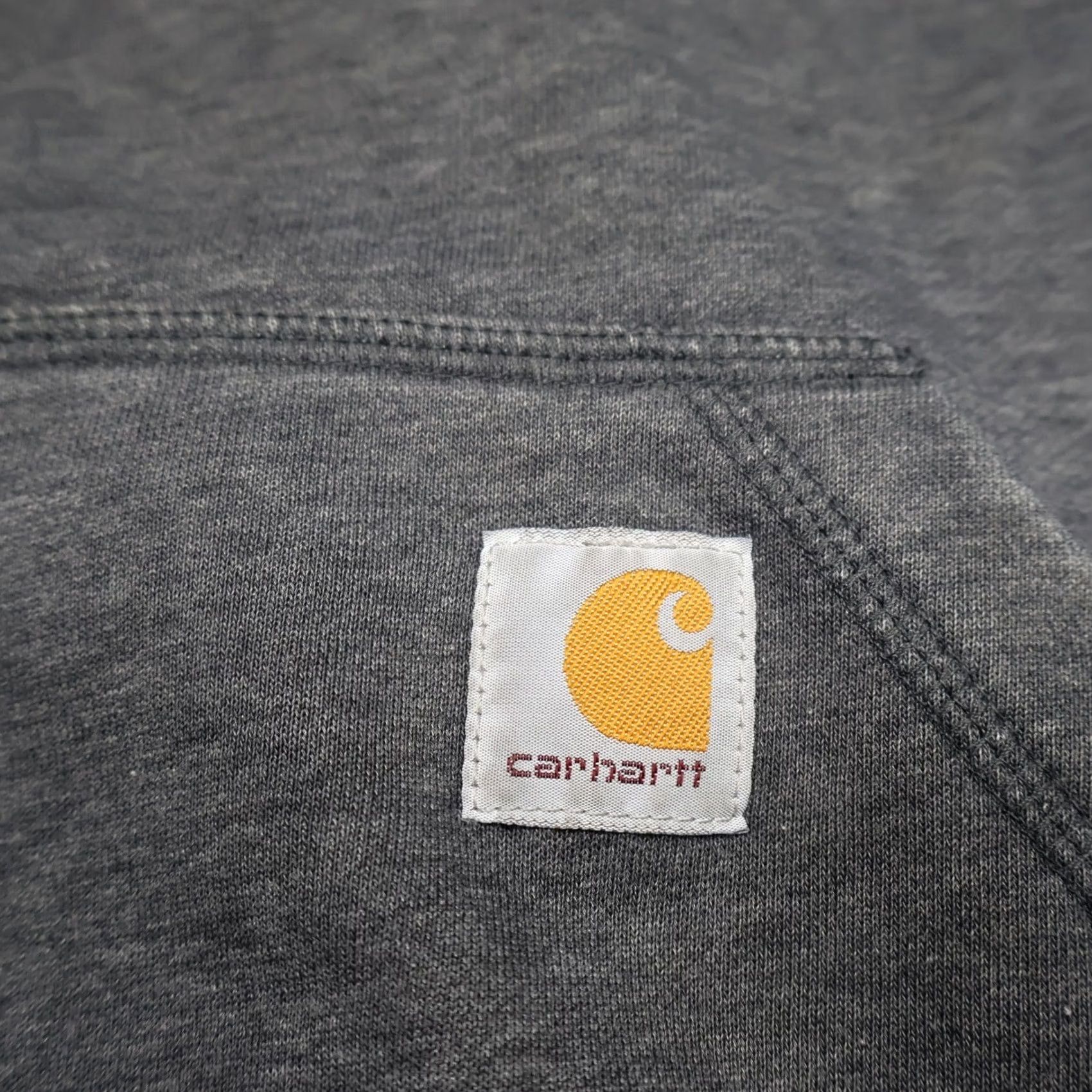 Carhartt Carhartt Force Sweatshirt Mens 3XL Tall Gray Relaxed 1/4 Zip Pullover Midweight Size US XXL / EU 58 / 5 - 3 Thumbnail