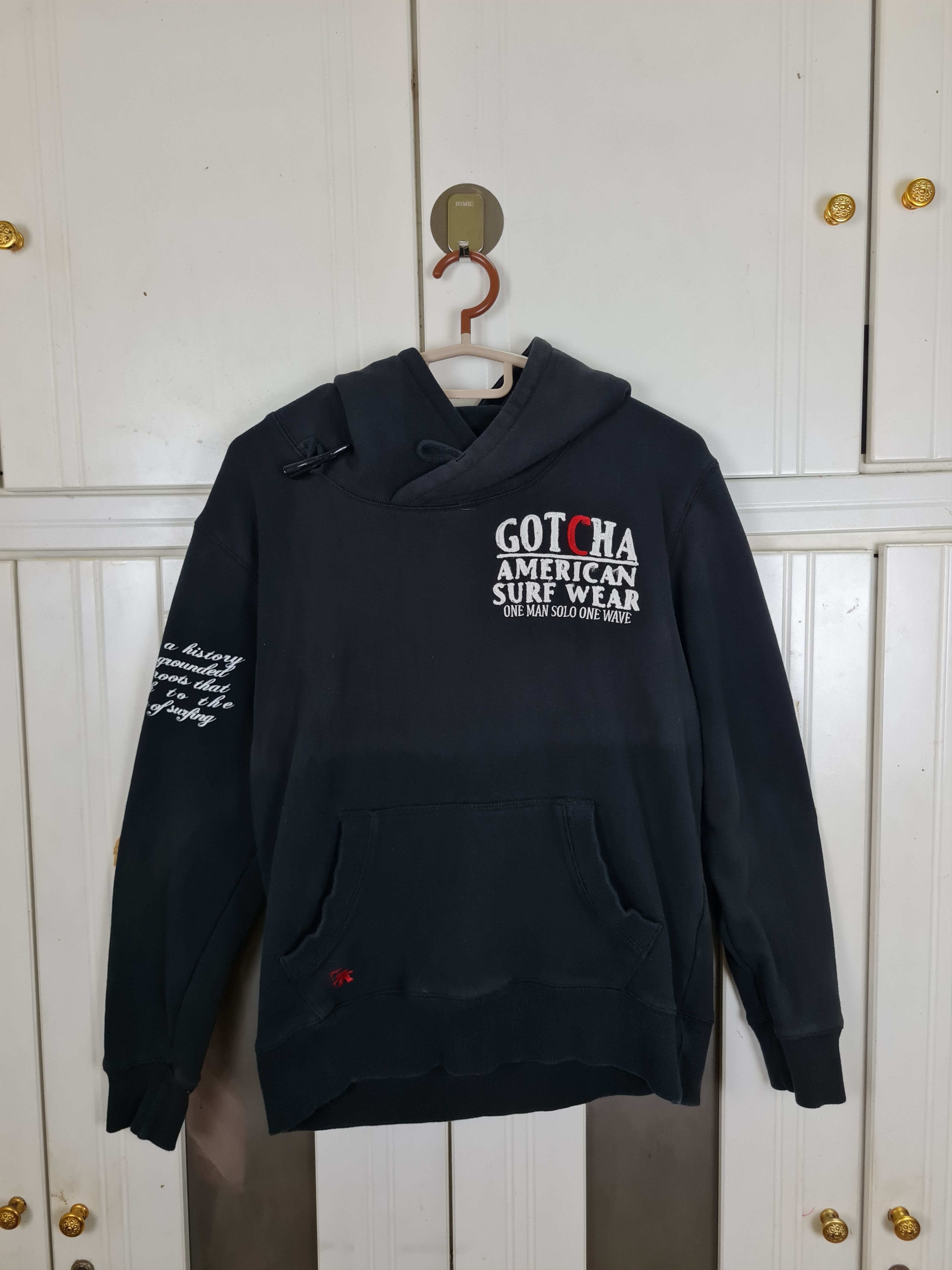 Gotcha × Vintage Vintage Gotcha Surf Hoodie Pullover Size US M / EU 48-50 / 2 - 2 Thumbnail