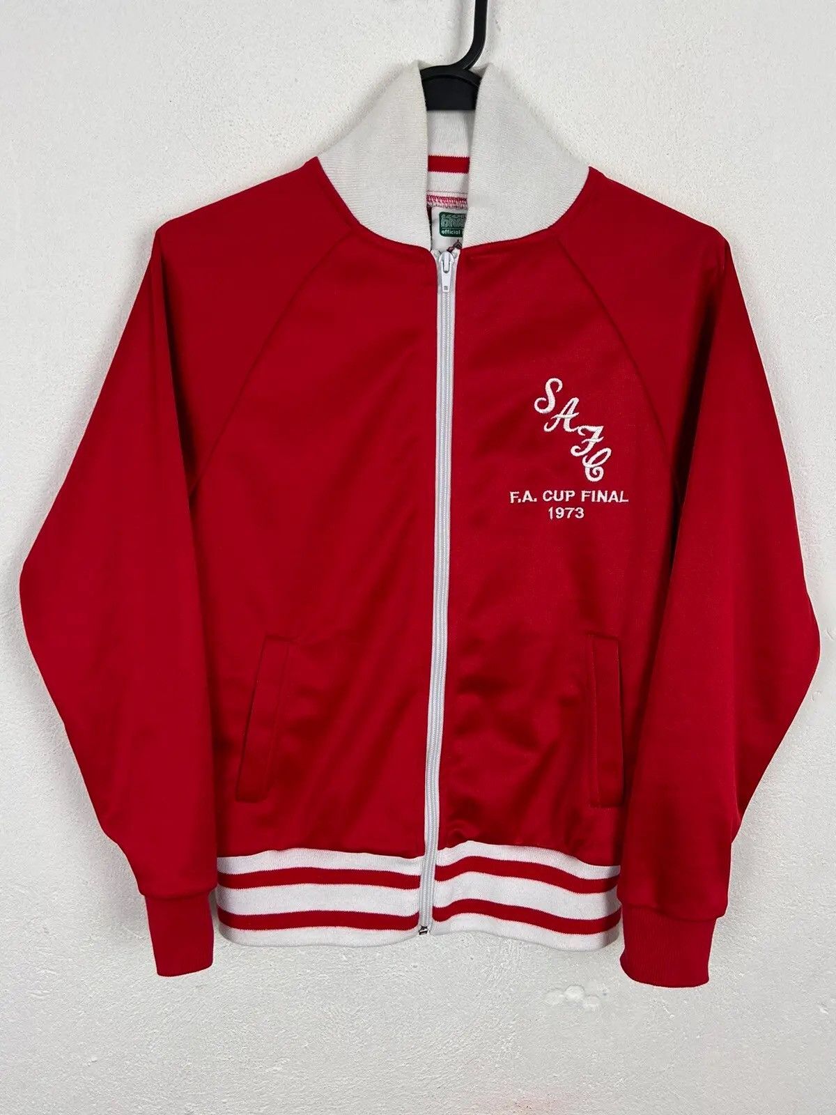 Other Sunderland FC 1973 FA Cup Final Tracksuit Jacket Score Draw Size US S / EU 44-46 / 1 - 9 Thumbnail
