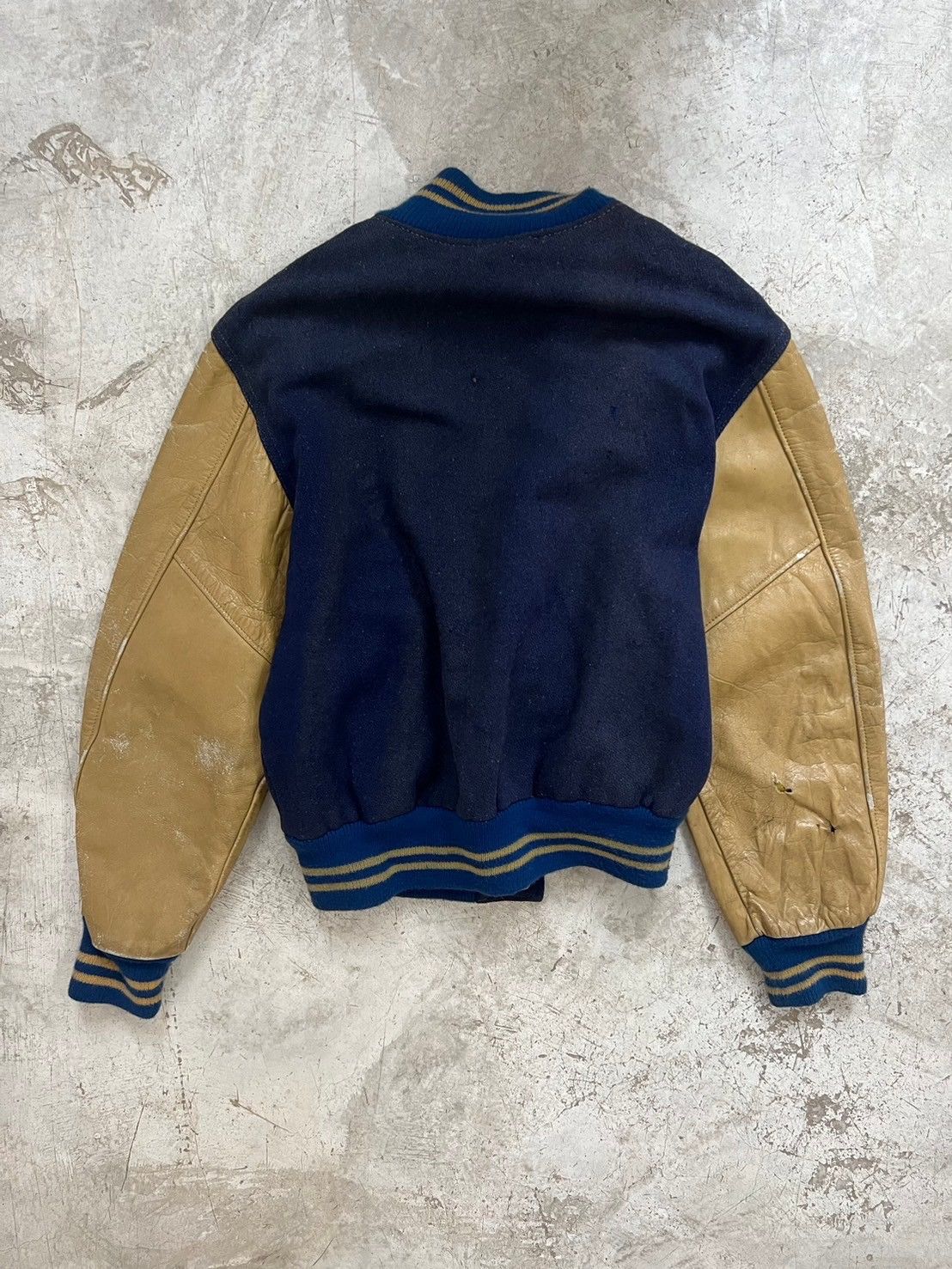 Vintage Thrashed 60s Vintage Butwin Varsity Jacket Distressed Grunge Size US M / EU 48-50 / 2 - 10 Thumbnail