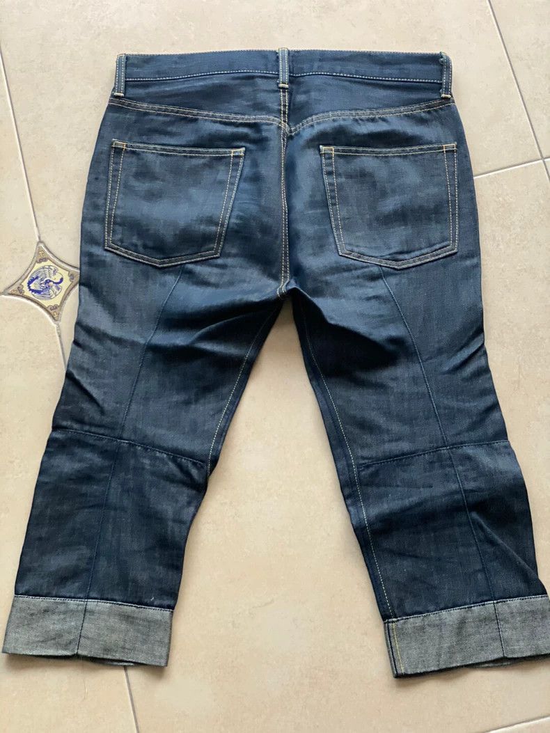 Junya Watanabe JUNYA WATANABE MAN Denim Capri Pants Size US 27 - 1 Thumbnail