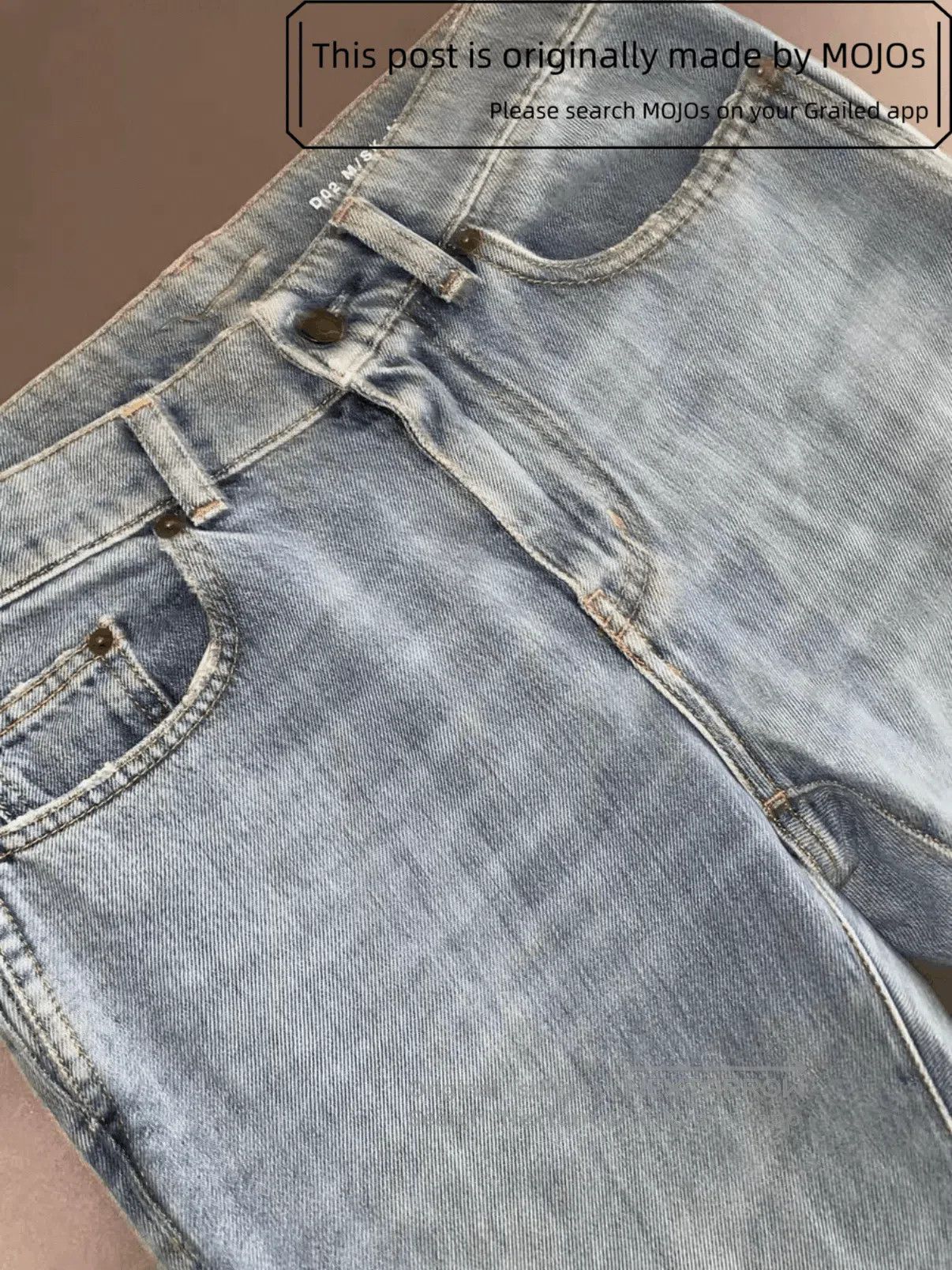Saint Laurent Paris Sz 28 Saint Laurent Paris 18SS Double Cut Wash Denim mojos2 Size US 28 / EU 44 - 6 Thumbnail