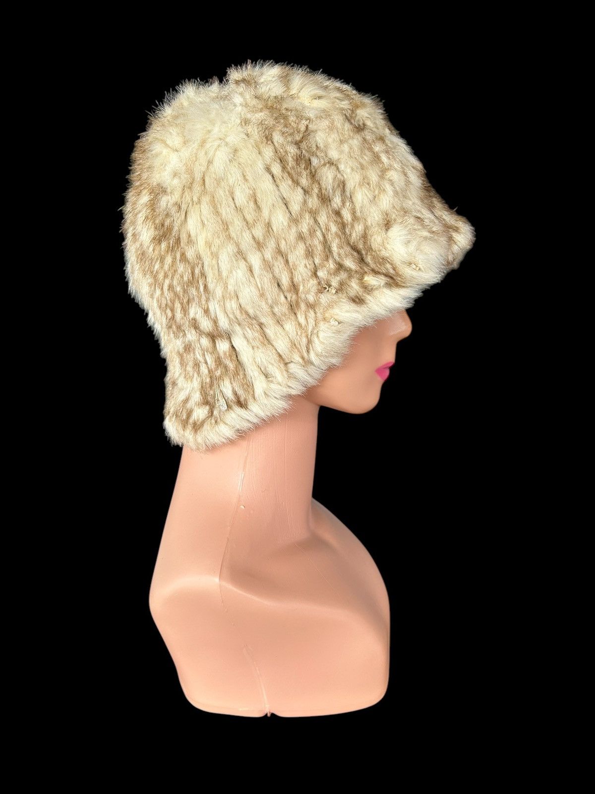 Japanese Brand × Kapital × Vintage Beams Boy Japanese Punk Bondage Style Fur Beanie Hats Size ONE SIZE - 2 Thumbnail