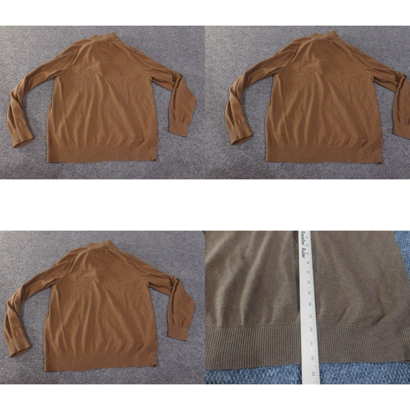 Eddie Bauer VINTAGE Eddie Bauer Sweater Mens XL Brown Pullover Retro Outdoors Hiking Mock Neck Long Sleeve Chunky-Knit Size US XL / EU 56 / 4 - 8 Thumbnail