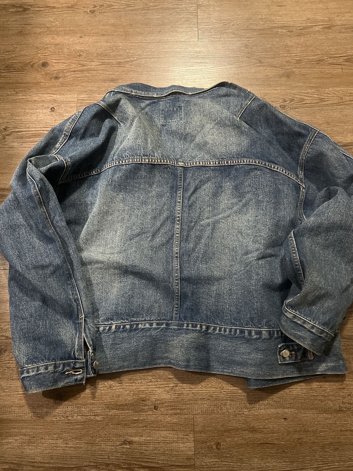 Japanese Brand × Vintage Denim Jacket Size US XL / EU 56 / 4 - 2 Thumbnail