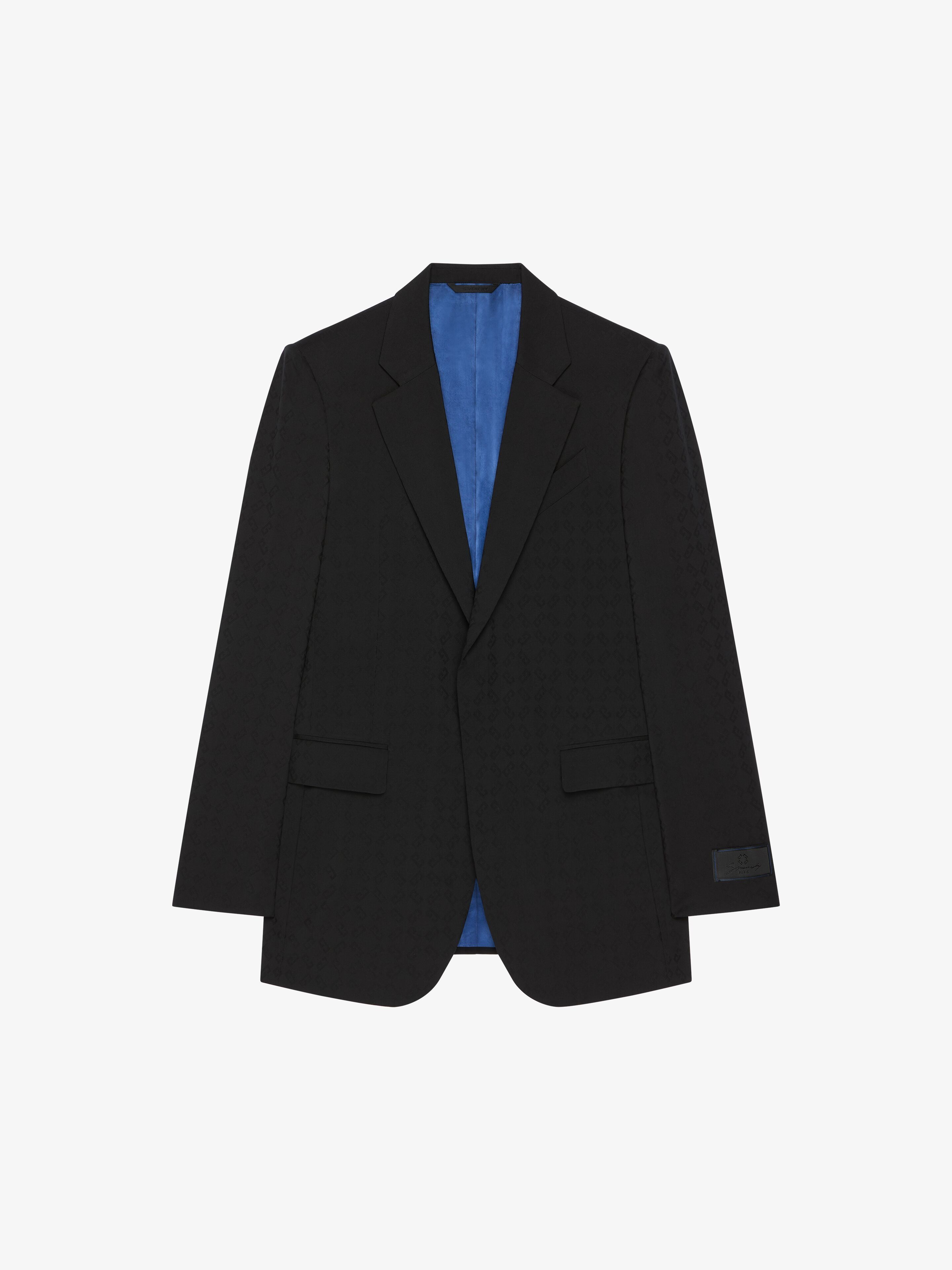 Givenchy o1n1vont0326 Slim Fit Jacket in Black Size US M / EU 48-50 / 2 - 1 Thumbnail