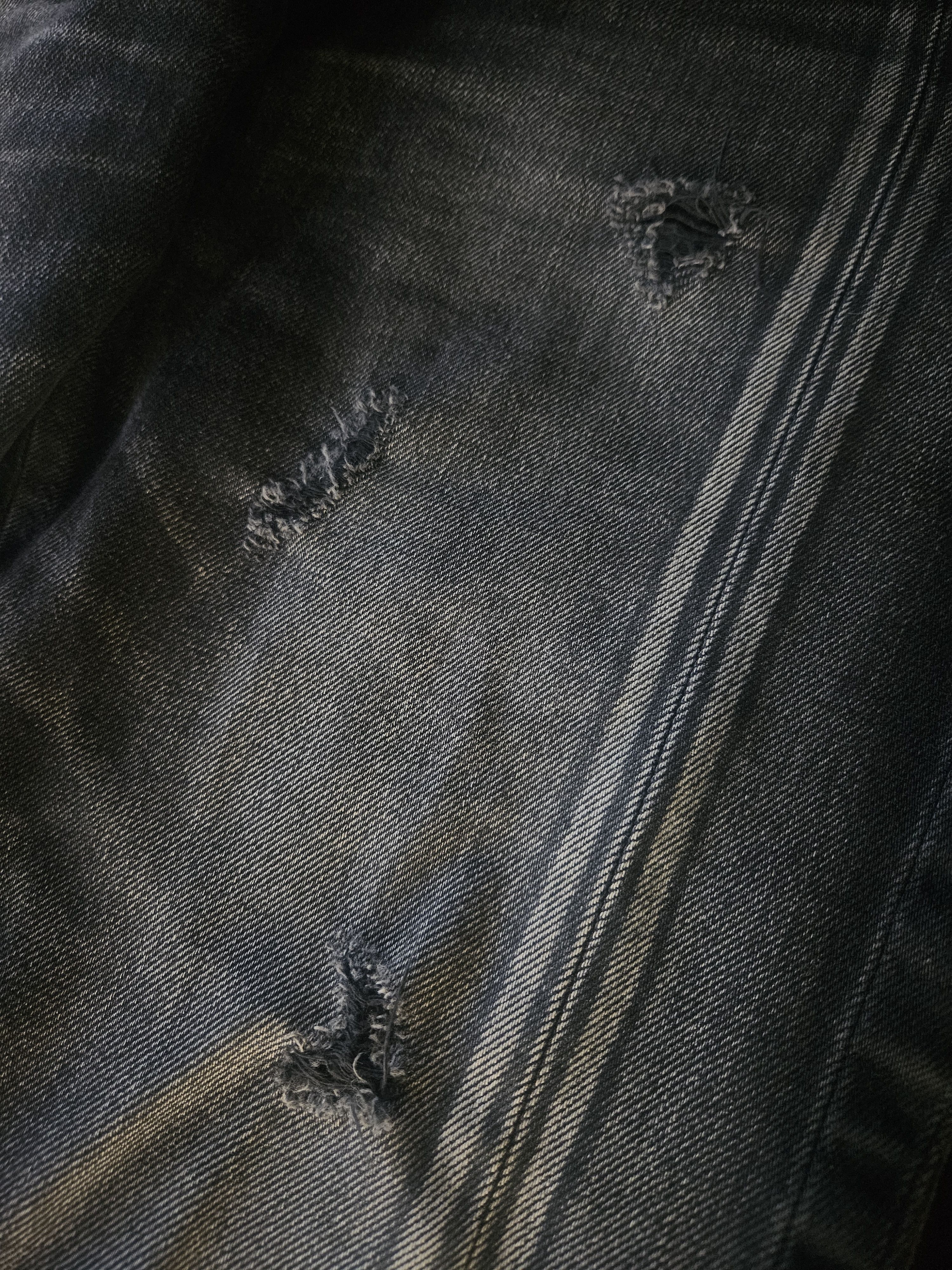 Maison MIHARA YASUHIRO MMY distressed slim jeans 34x34 Size US 34 / EU 50 - 4 Thumbnail