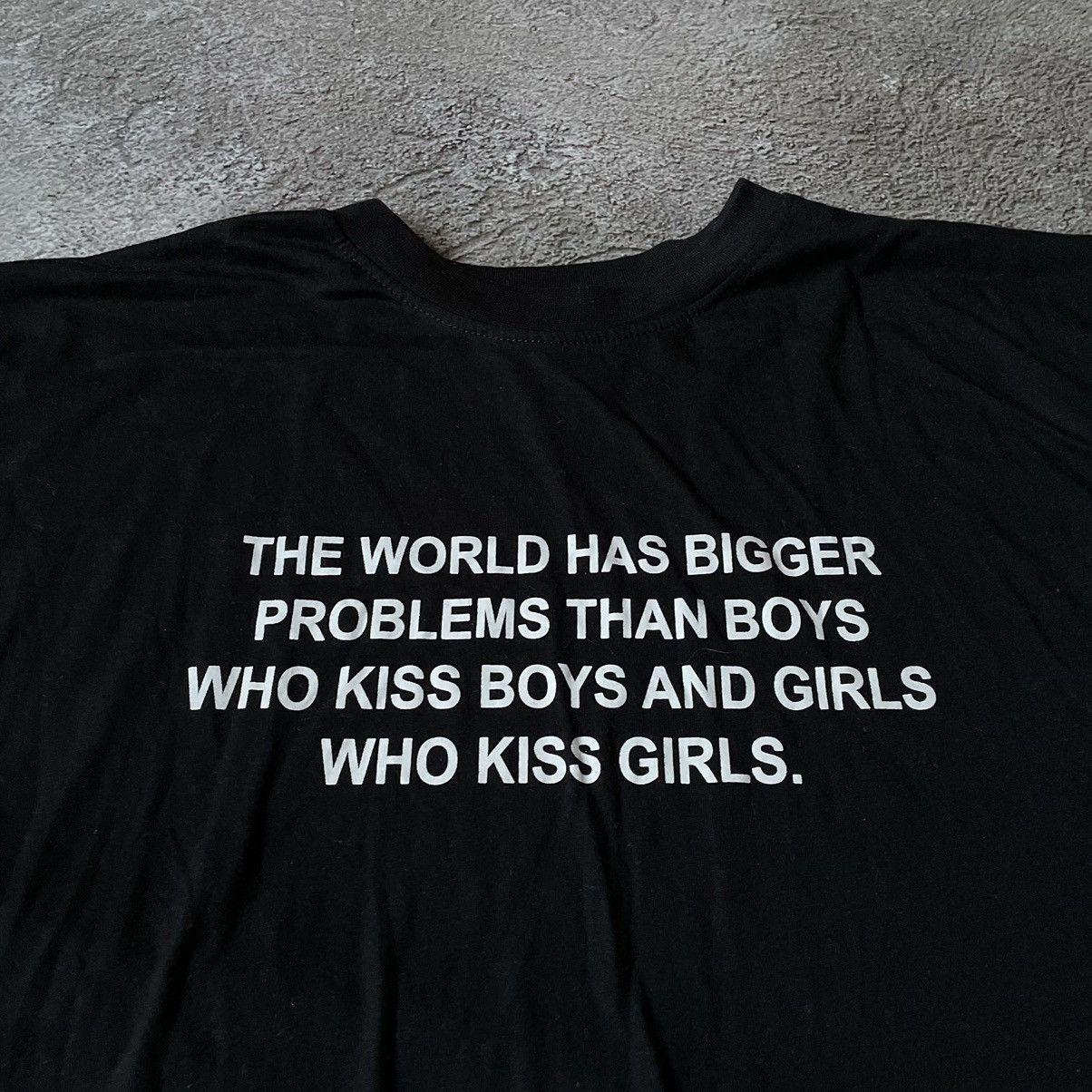 Vintage Vintage Y2K Graphic Tee Pride Message Oversized Punk Faded L Size US L / EU 52-54 / 3 - 1 Thumbnail