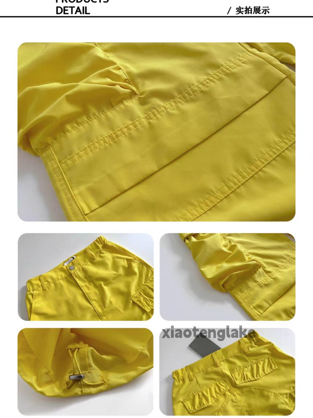 Vintage Unisex outdoor utility loose baggy hiphop flared pants Size US 34 / EU 50 - 2 Thumbnail