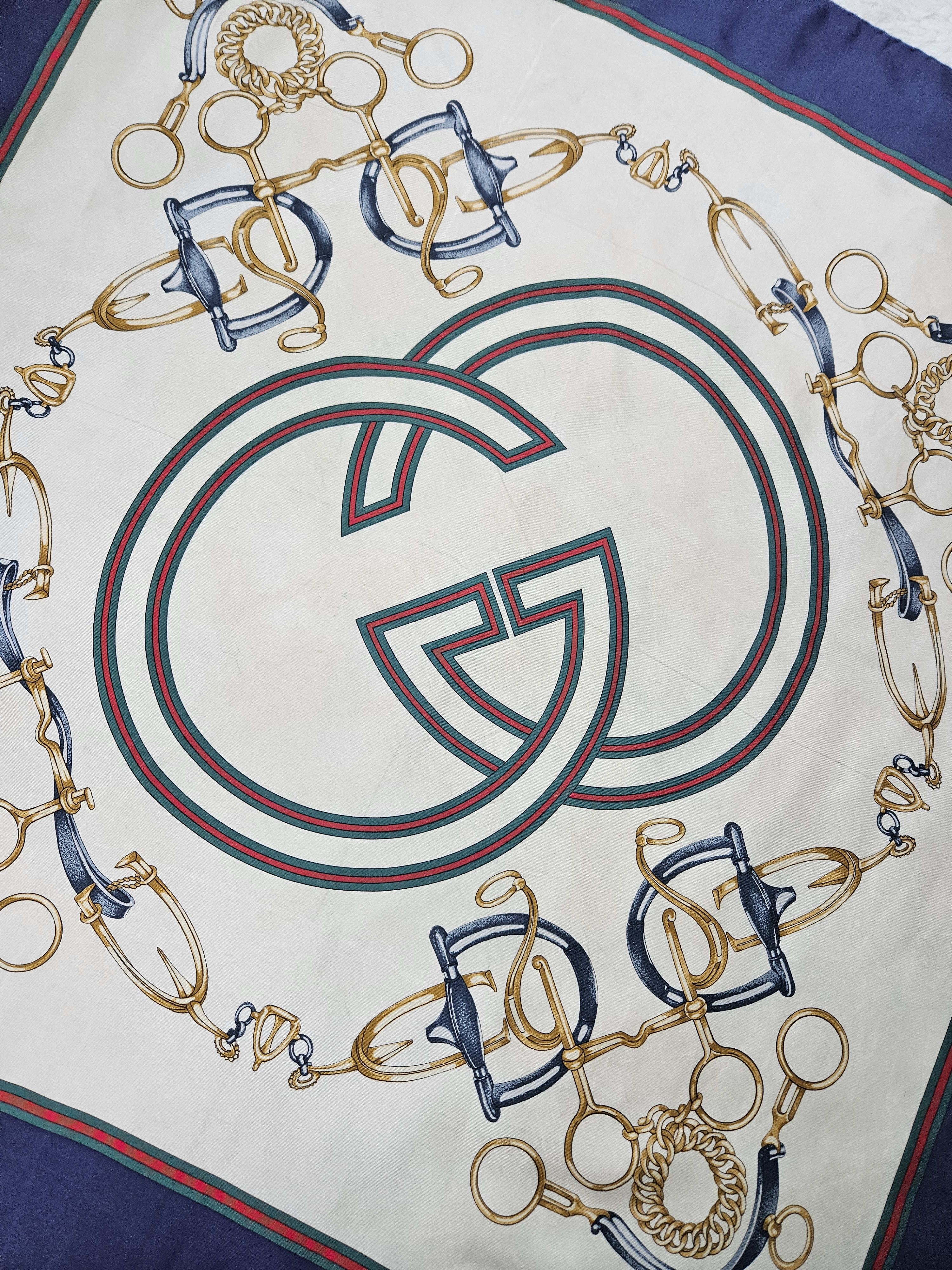 Gucci Gucci Silk Scarf Size ONE SIZE - 3 Thumbnail