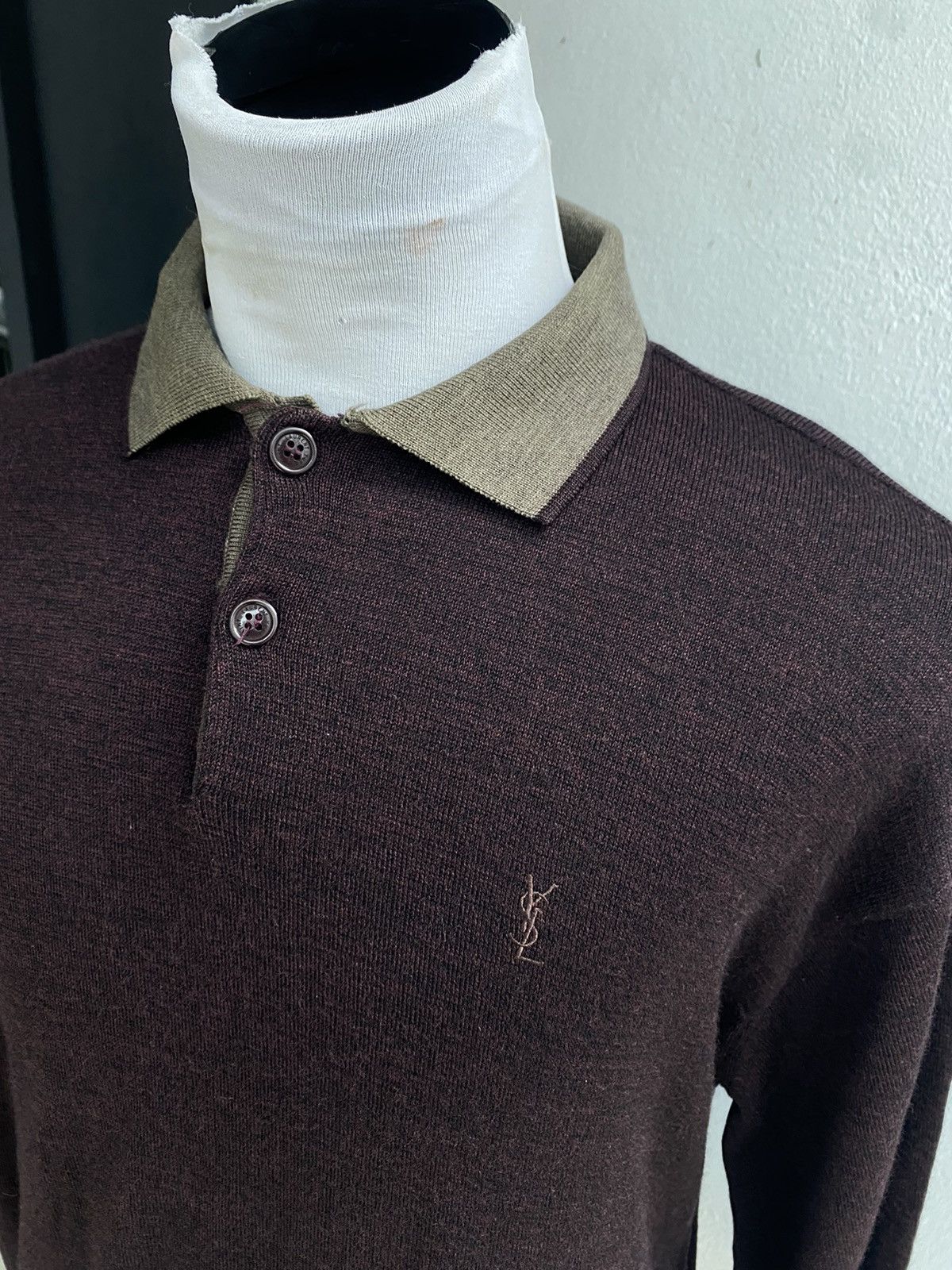 Yves Saint Laurent Vintage Ysl Sweatshirt Size US M / EU 48-50 / 2 - 4 Thumbnail
