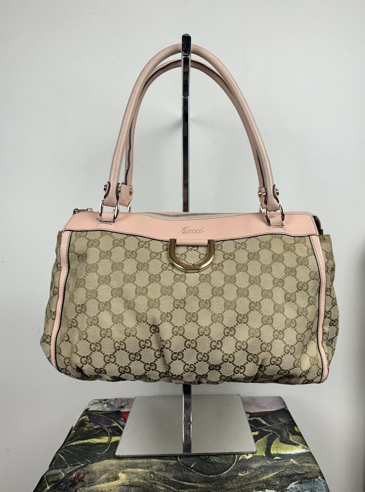 Gucci Vintage bag Gucci Abbey Canvas original luxury causal item Size ONE SIZE - 1 Thumbnail