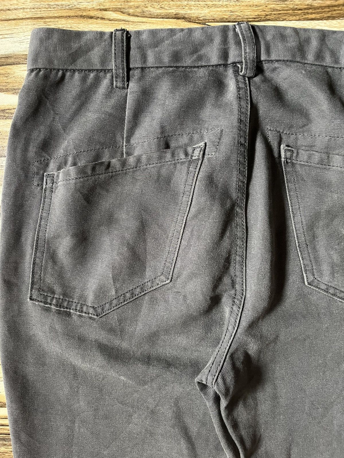 Alexander Wang Contrast Double Knee Cotton Gray and Black Size US 30 / EU 46 - 7 Thumbnail