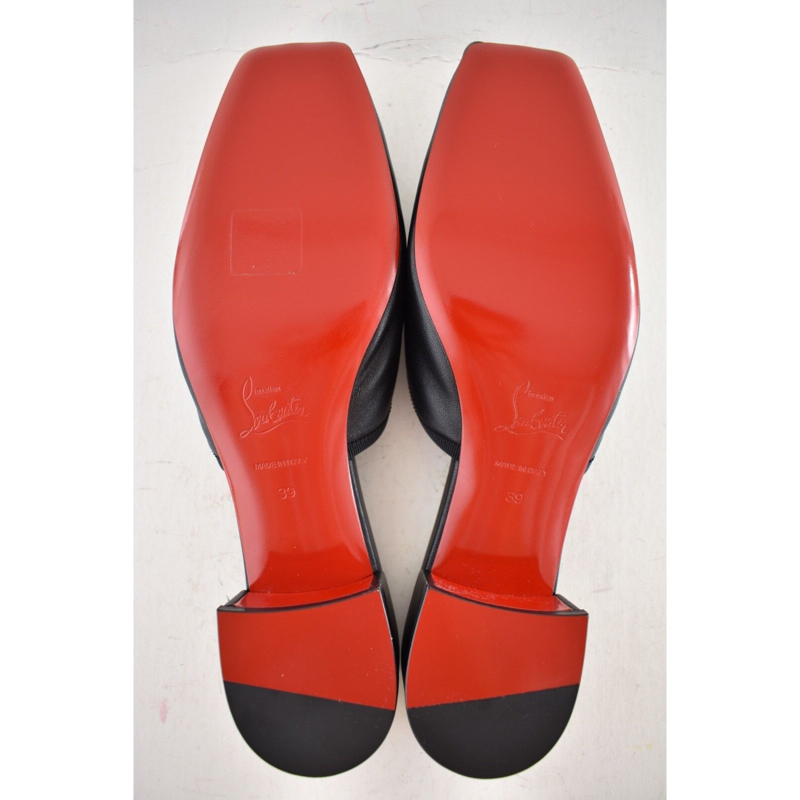 Christian Louboutin Christian Louboutin Mimiflirt Black Ballet Ballerina Slide Size US 9 / IT 39 - 14 Thumbnail