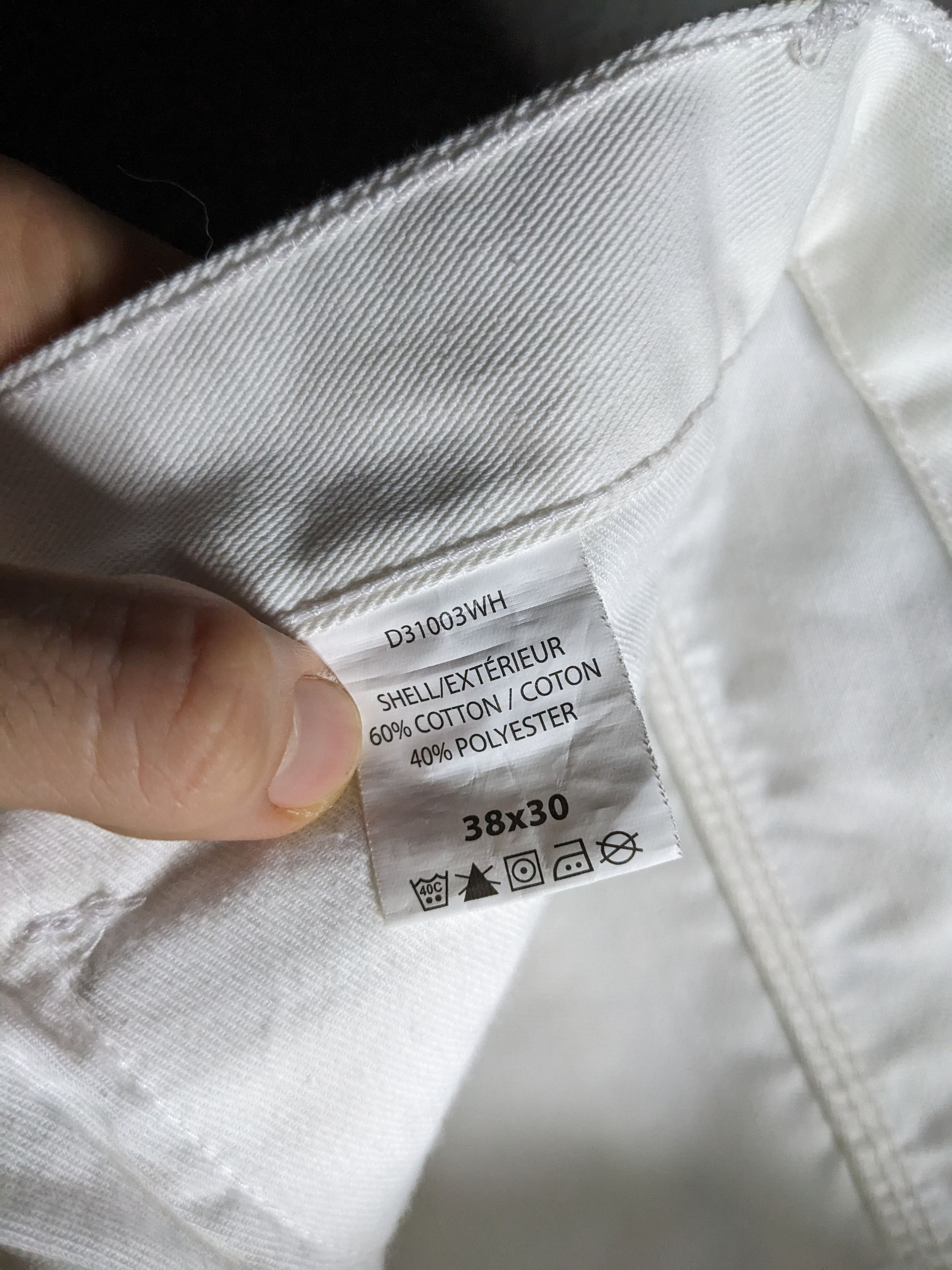 Dickies Dickies Double Knee Carpenter Pants 36x30 White Workwear Size US 36 / EU 52 - 9 Thumbnail